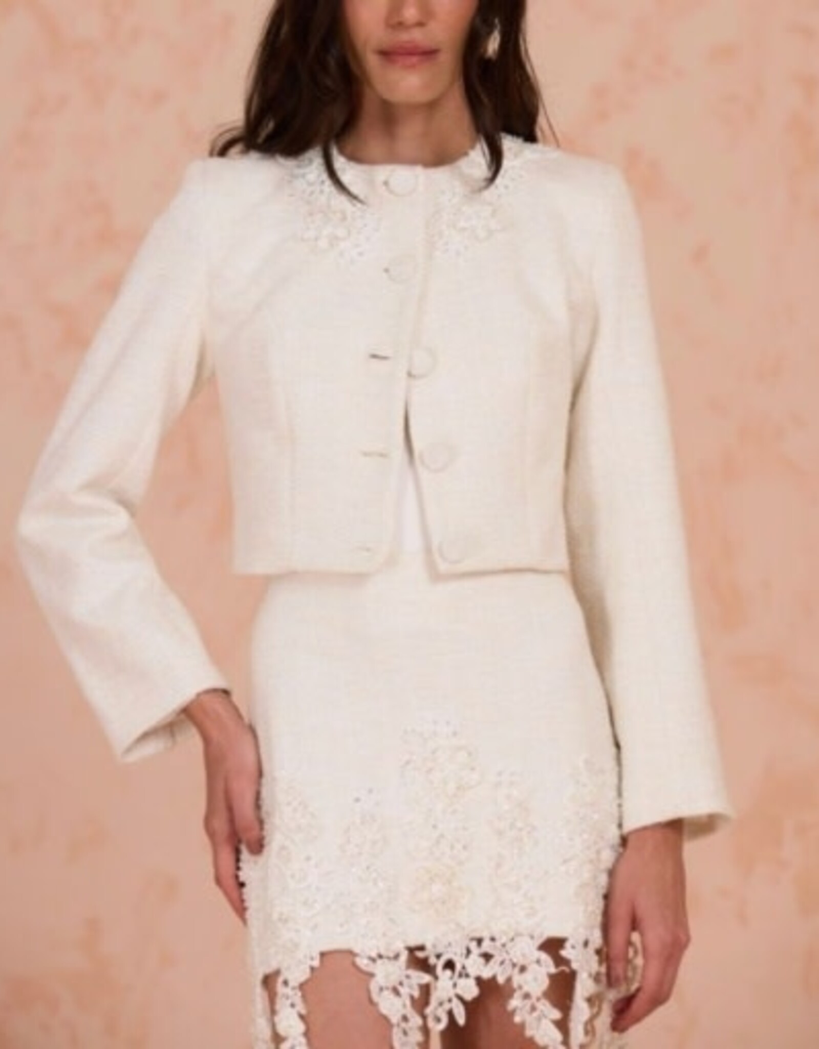 PatBo Noemi Tweed Jacket