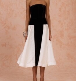 PatBo Dora Tafetta Midi Dress