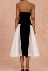 PatBo Dora Tafetta Midi Dress