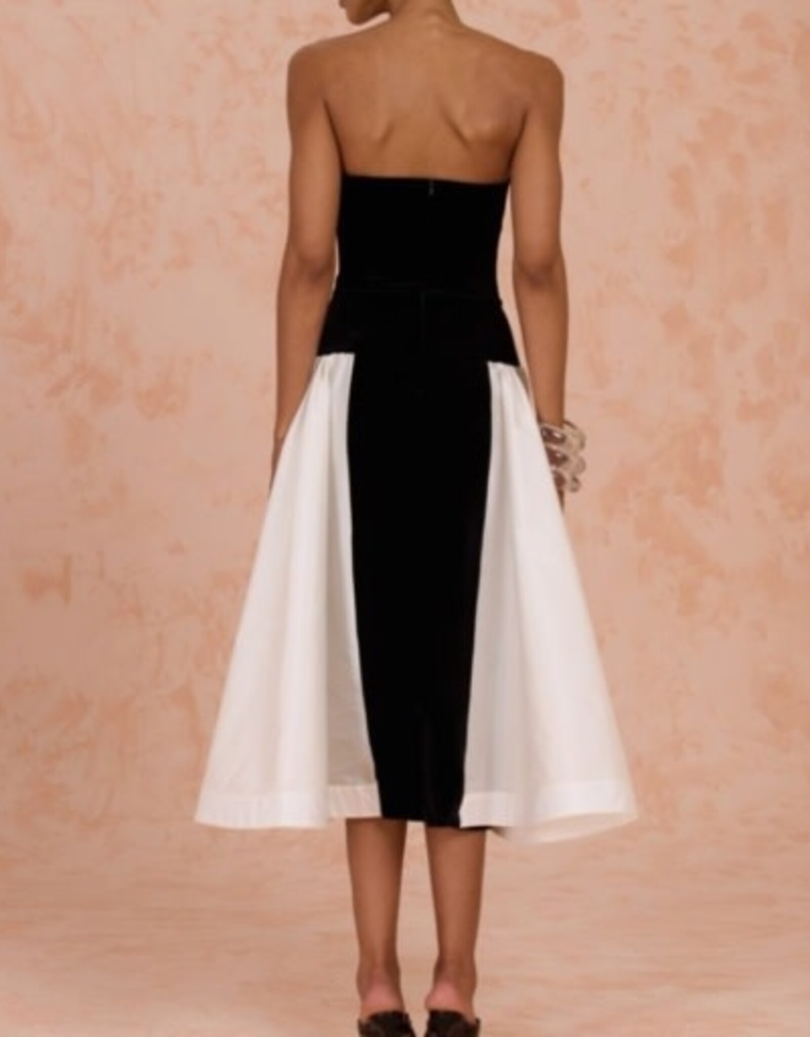 PatBo Dora Tafetta Midi Dress