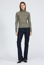 rag & bone shaw paneled ls tneck tee