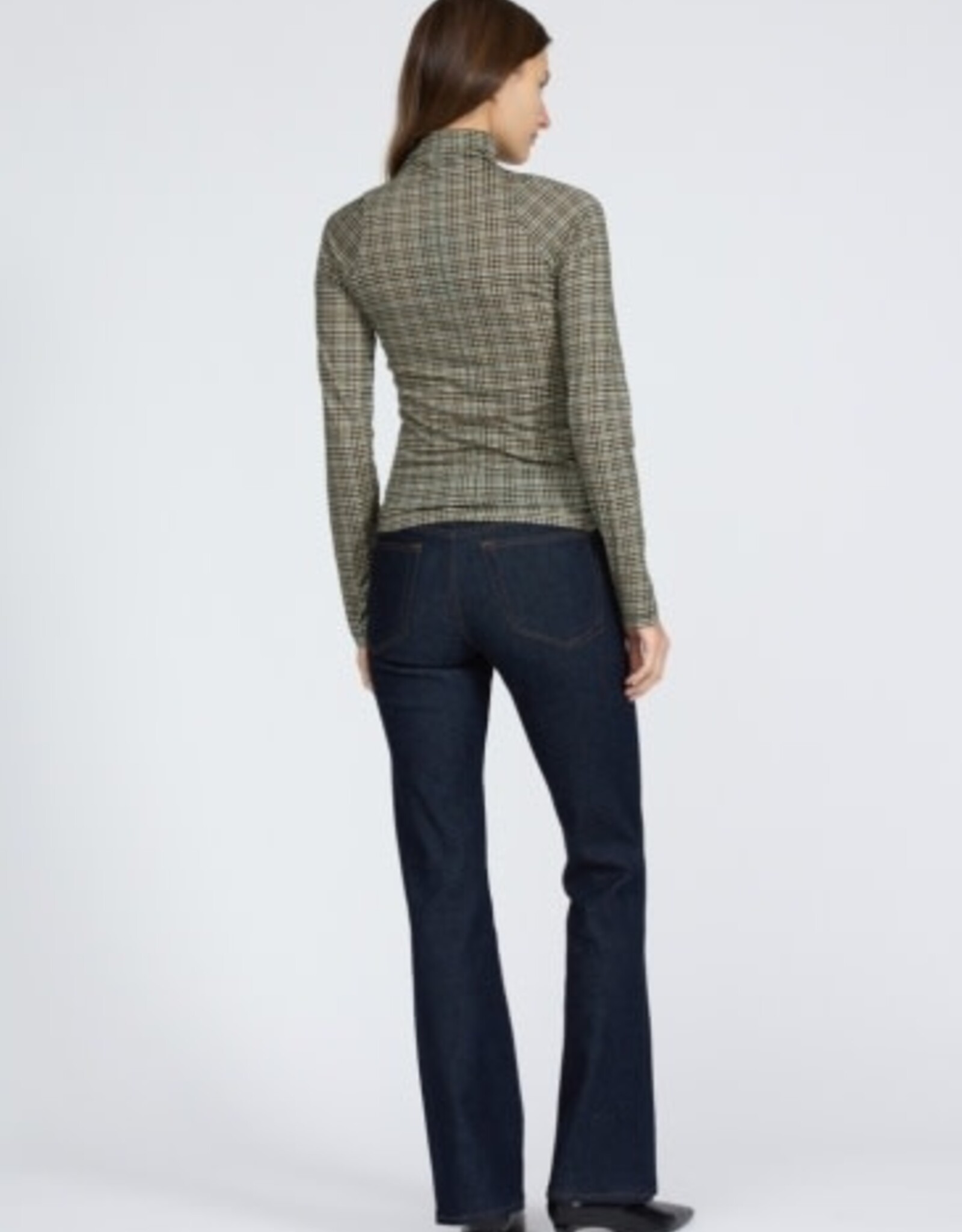 rag & bone shaw paneled ls tneck tee
