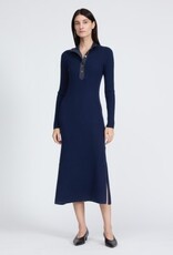 rag & bone lucy ls henley midi dress