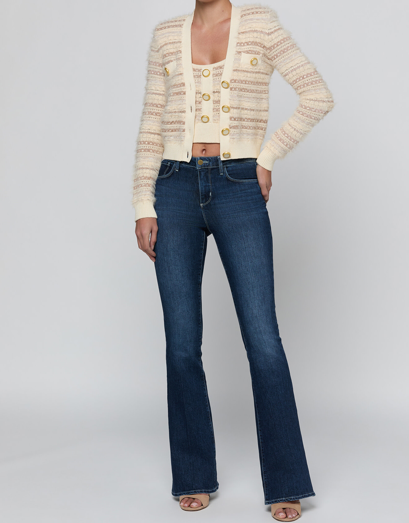L'AGENCE ARIADNE MIXD STITCH CARDI
