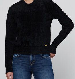 L'AGENCE NIMBUS LS FUZZY CREW PULLOVER