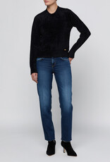 L'AGENCE NIMBUS LS FUZZY CREW PULLOVER