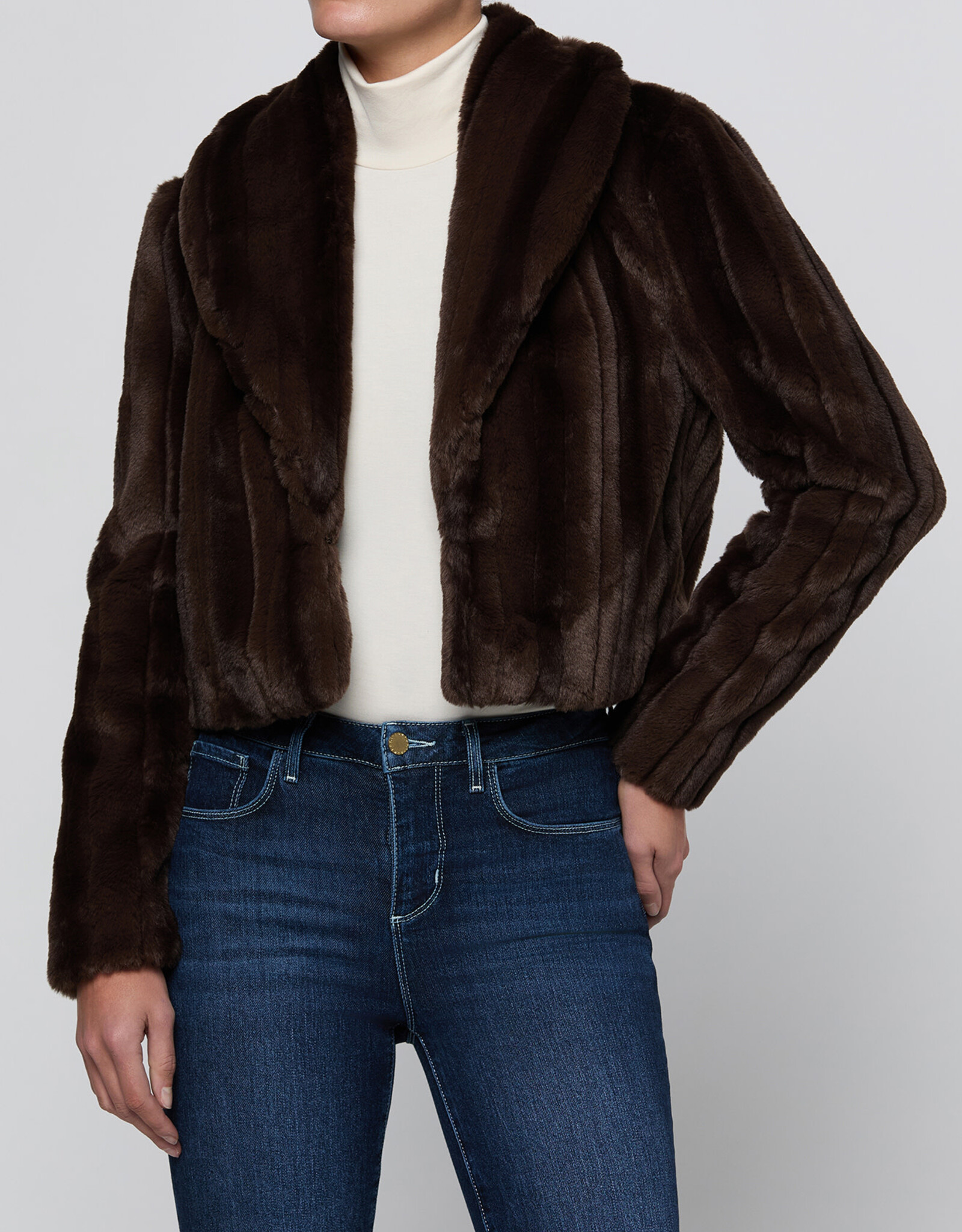 L'AGENCE DAVY CROP JACKET