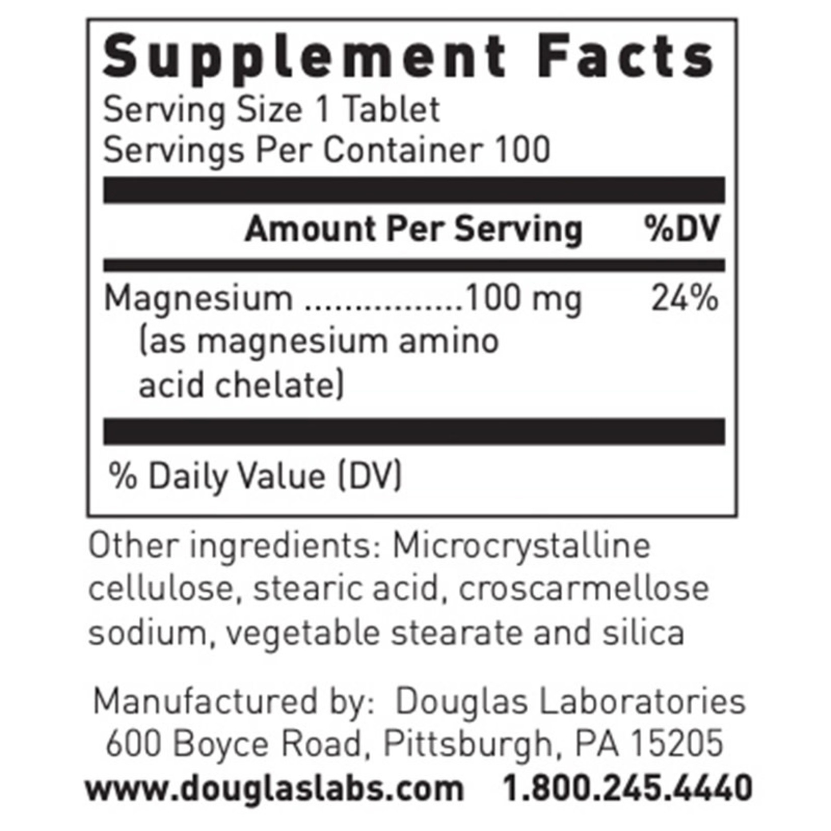 Douglas Labs Chelated Magnesium