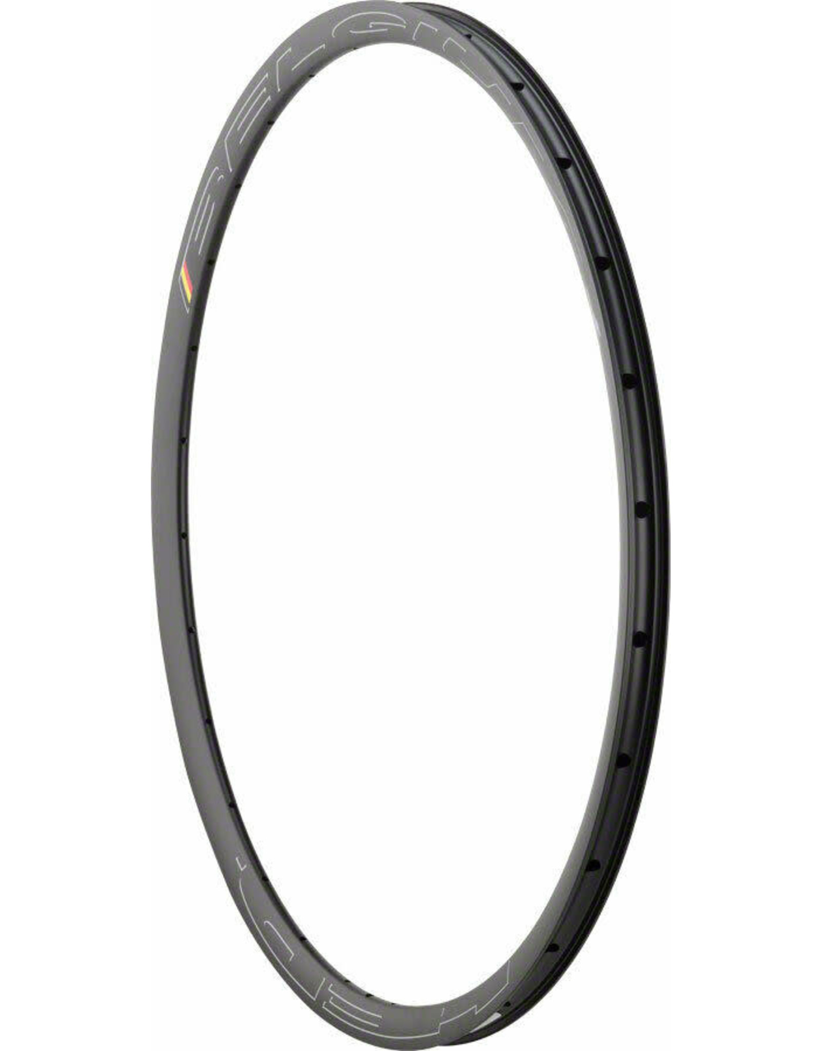 HED Belgium C2 + Alloy Rim, 32H Black, Clincher, Disc - Dundas