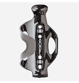 Arundel Arundel Otherside Loader Carbon Bottle Cage, Uni Weave, Gloss Black