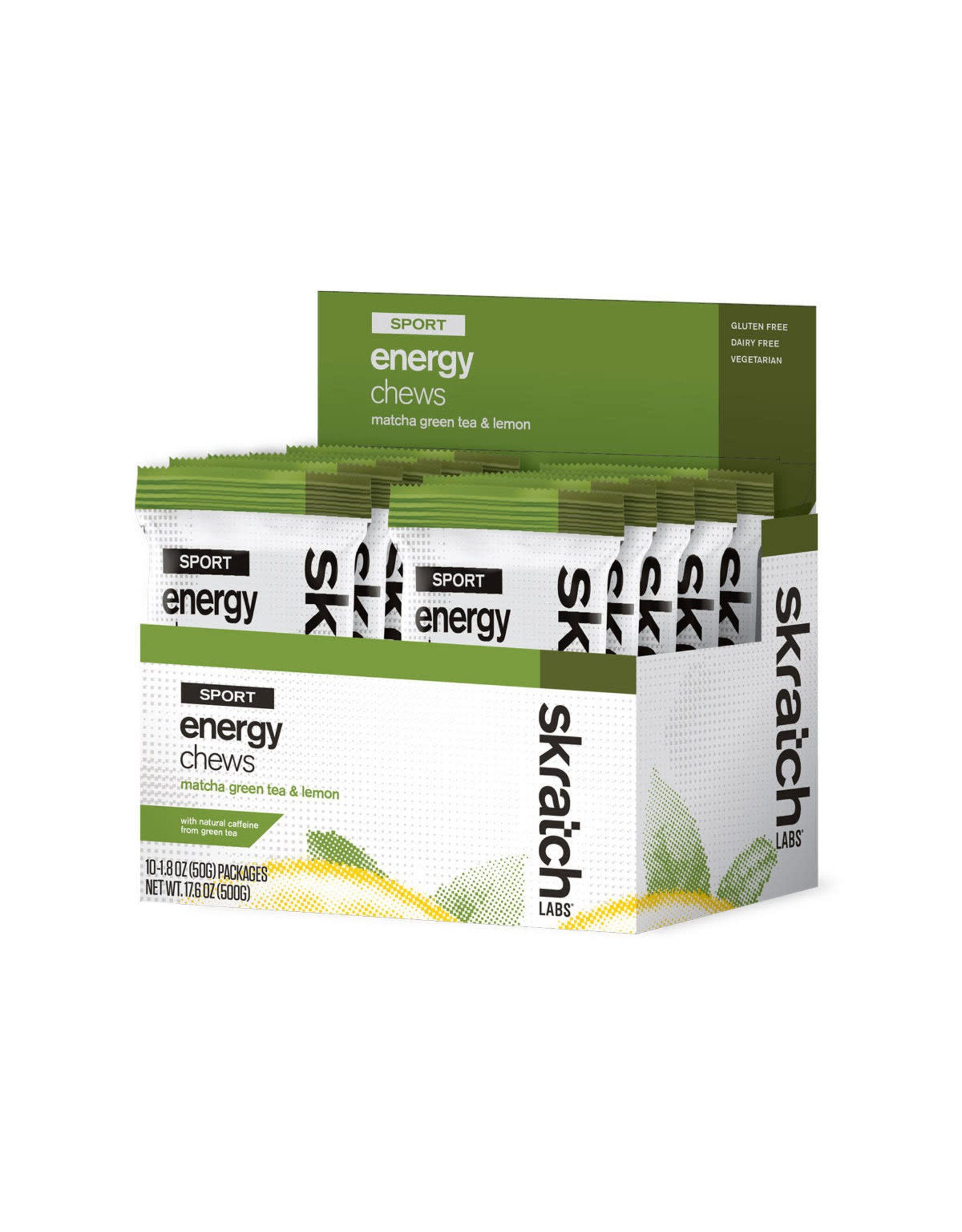 Scratch Labs Skratch Labs - Sport Energy Chews: Matcha Green Tea & Lemon