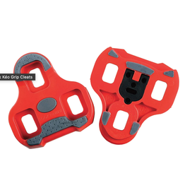 Look Look KEO Grip Cleats, Red, 9 degree