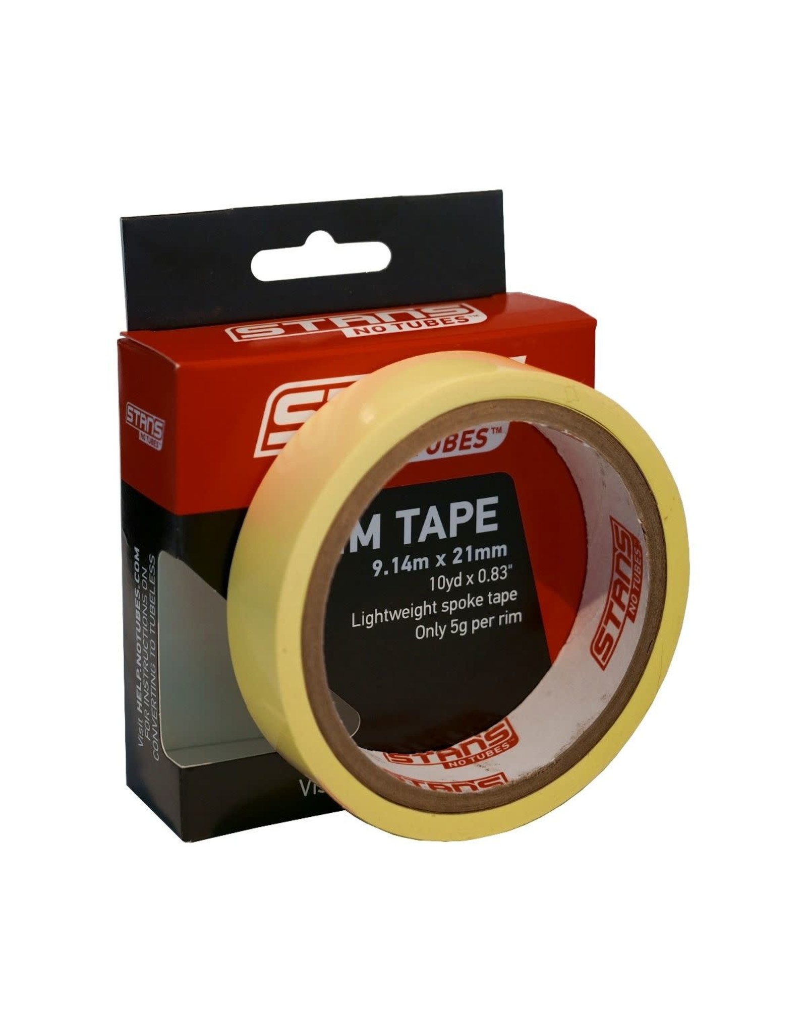 Stan's No-Tubes Stans No Tubes RIM Tape, Yellow, 10yd x 27mm