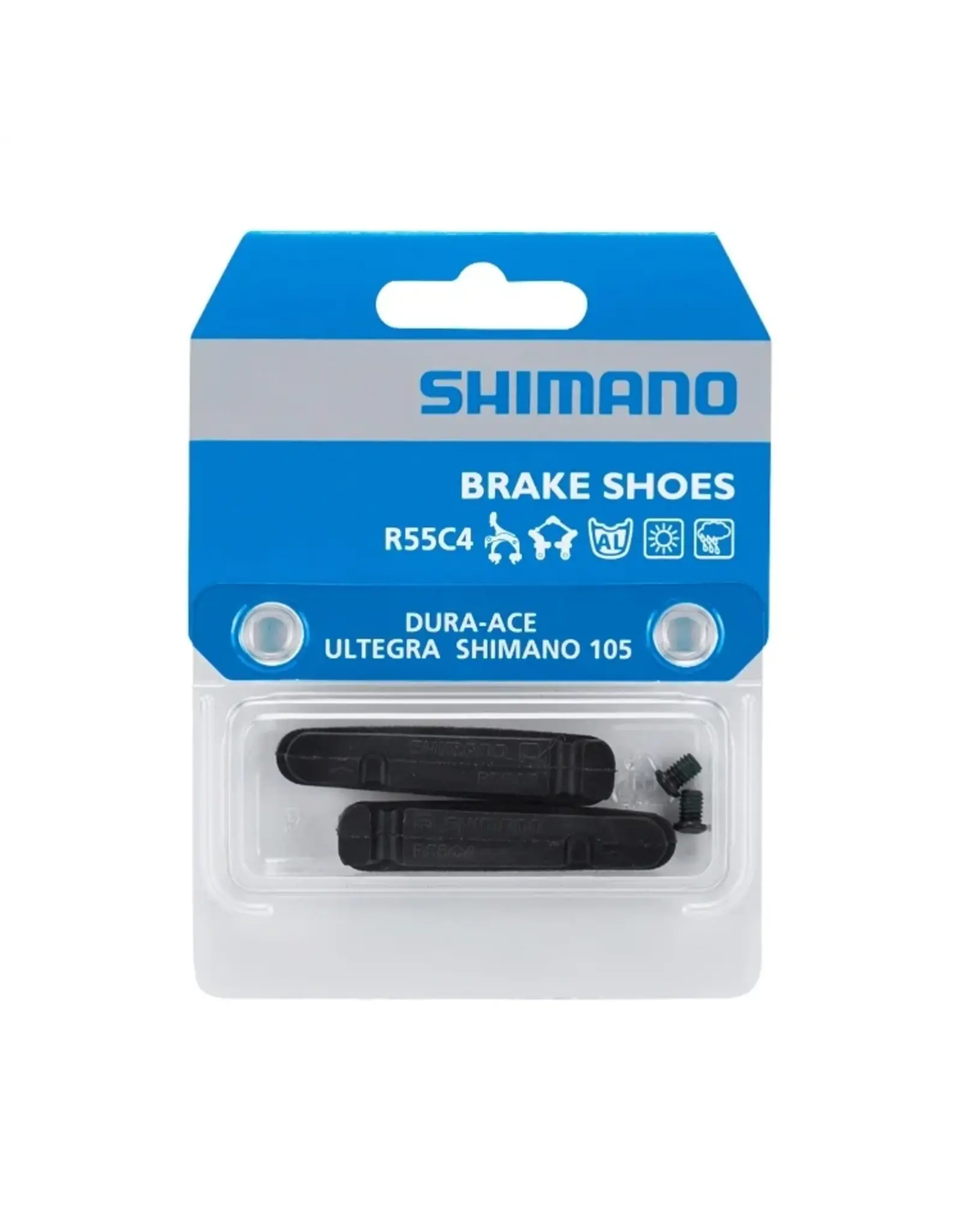 Shimano Shimano Road Cartridge Pads, For Carbon Rims, R55C4