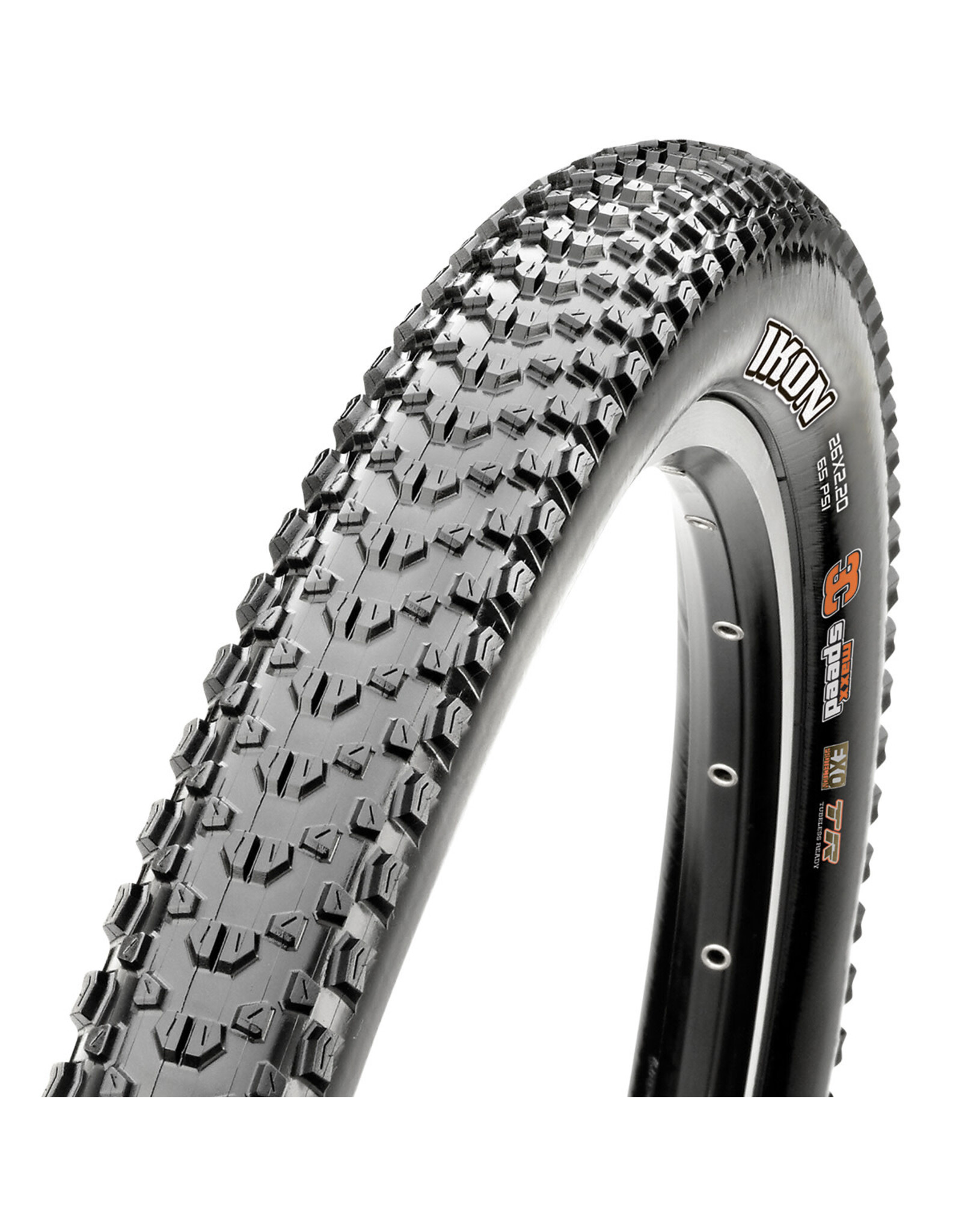 Maxxis Maxxis, Ikon, Tire, 29''x2.4, Folding, Tubeless Ready, 3C Maxx Speed, EXO, 120TPI, Black