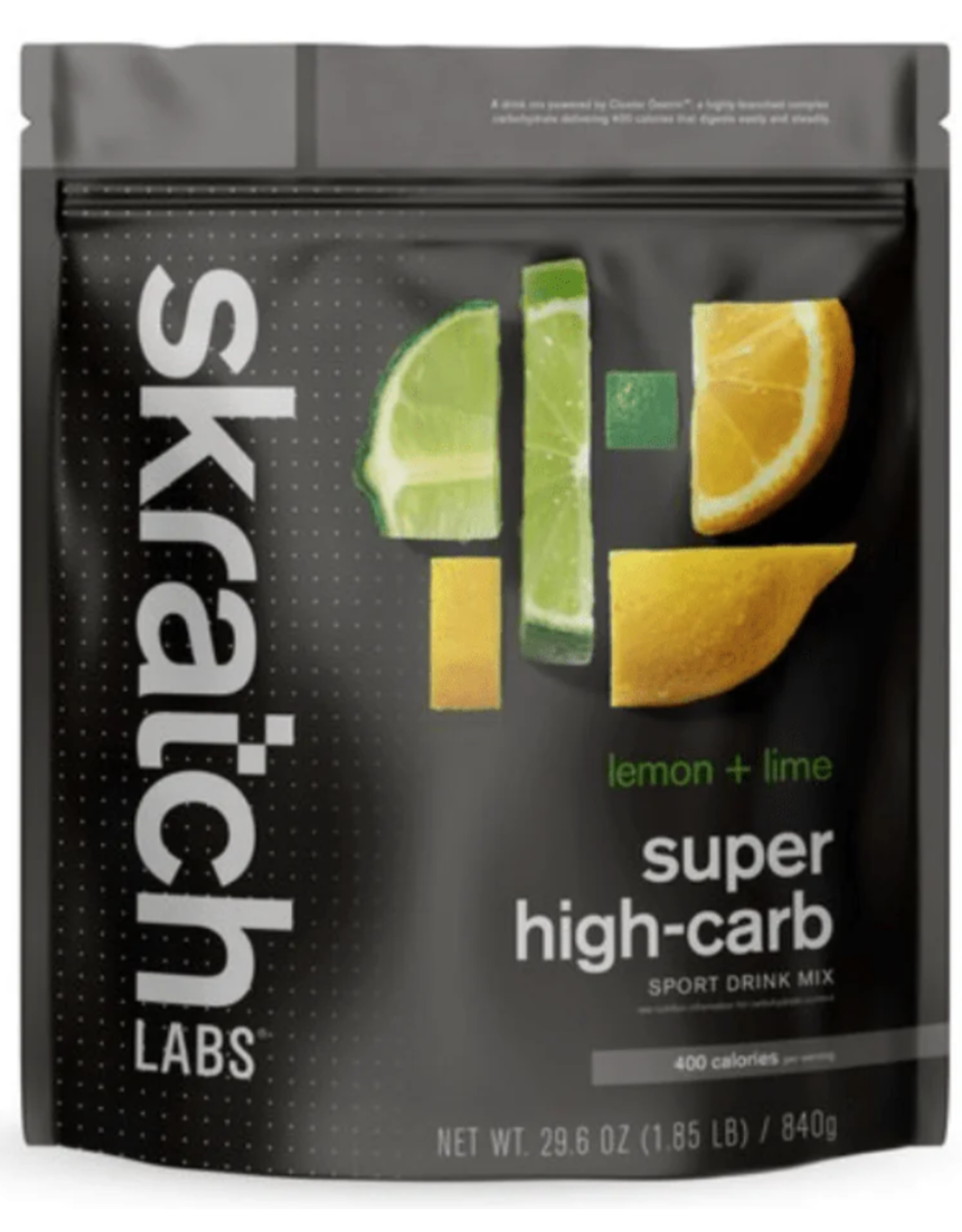 Scratch Labs Skratch Labs - Super High-Carb Sport Drink Mix: Lemon + Lime (840g)