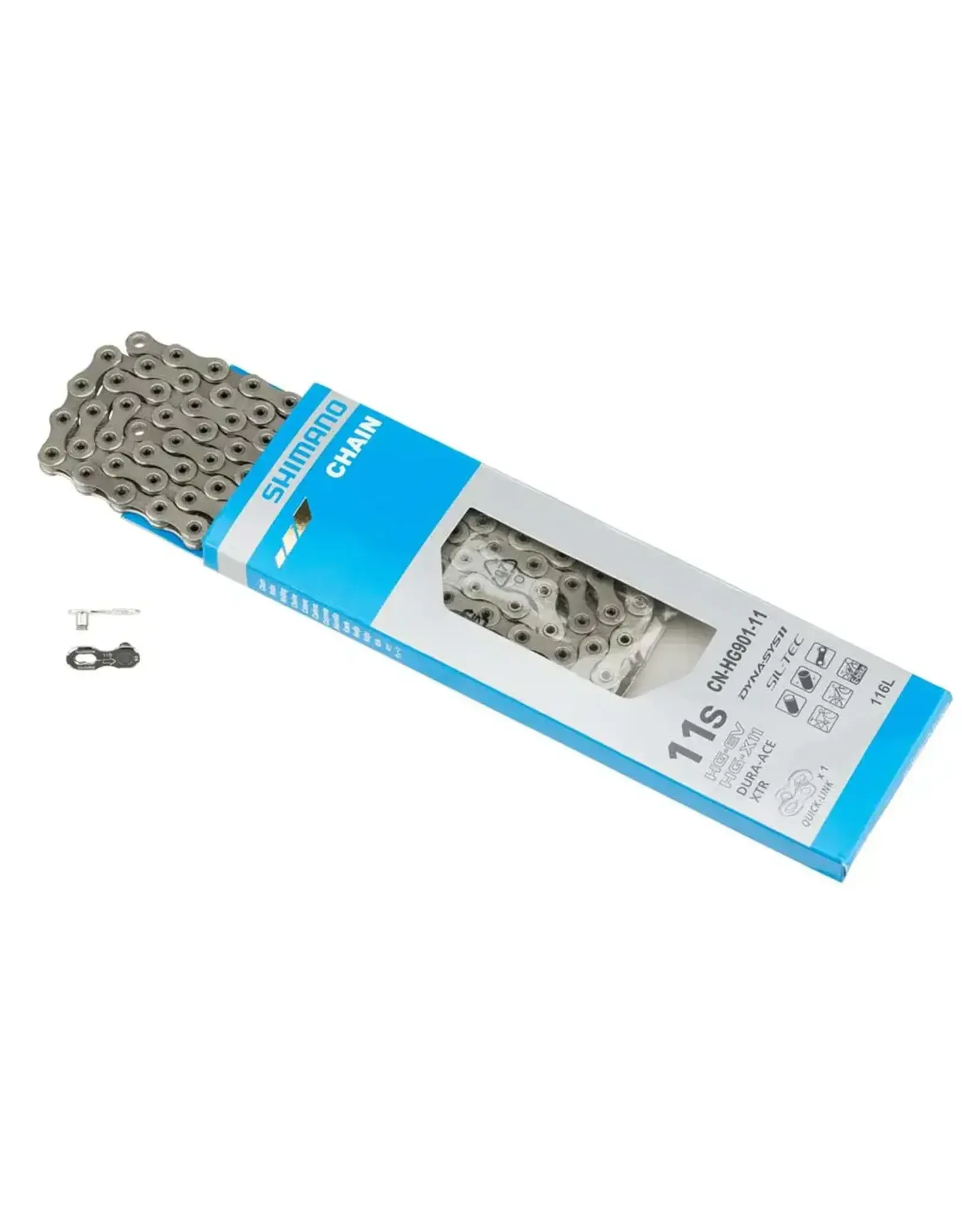 Shimano Shimano HG901 11 Speed Chain, XTR, Dura Ace, 116L
