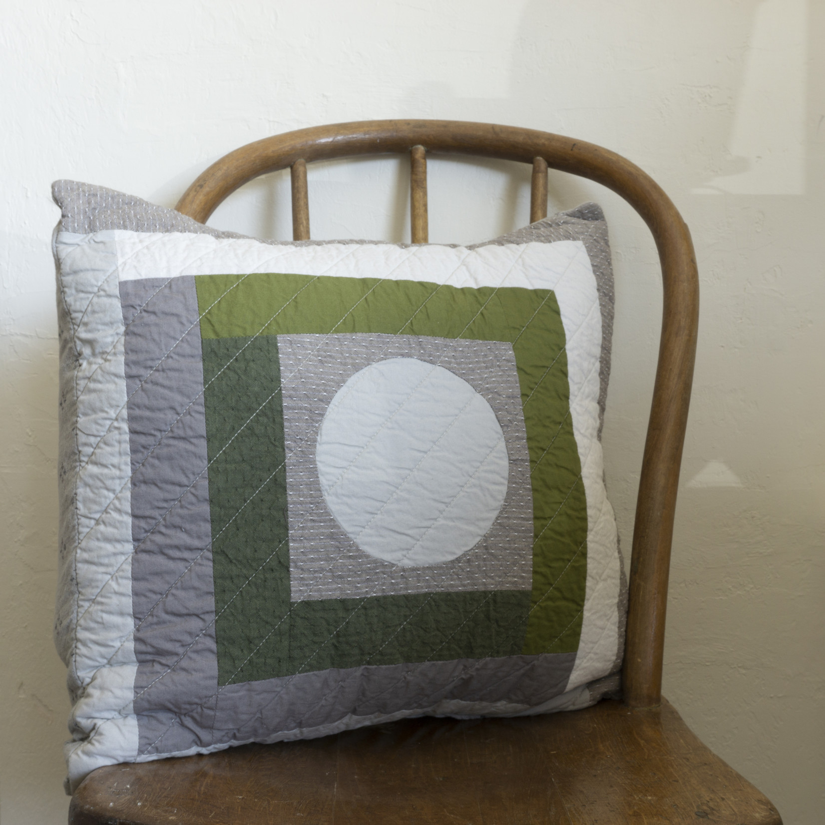 patchwork pillow cover