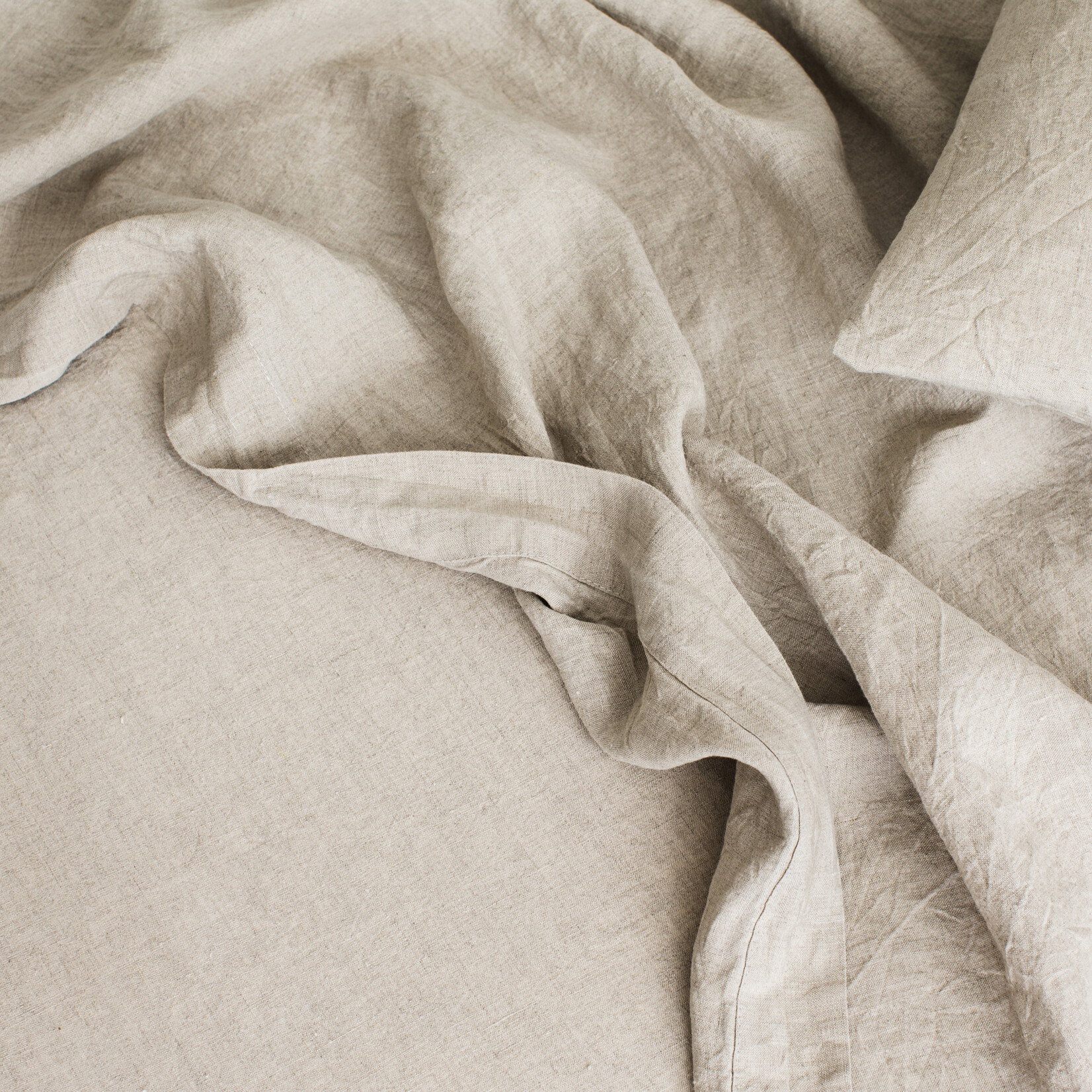 Linen Duvet Cover - Natural