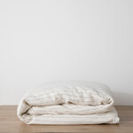 Linen Duvet Cover - pencil stripe