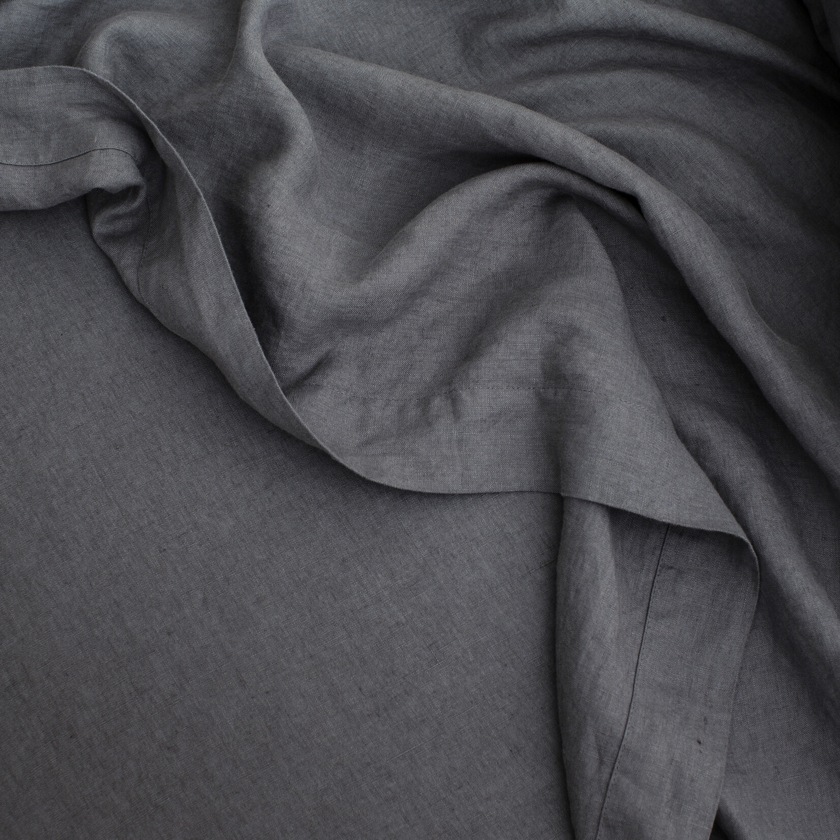 Linen Fitted Sheet - slate