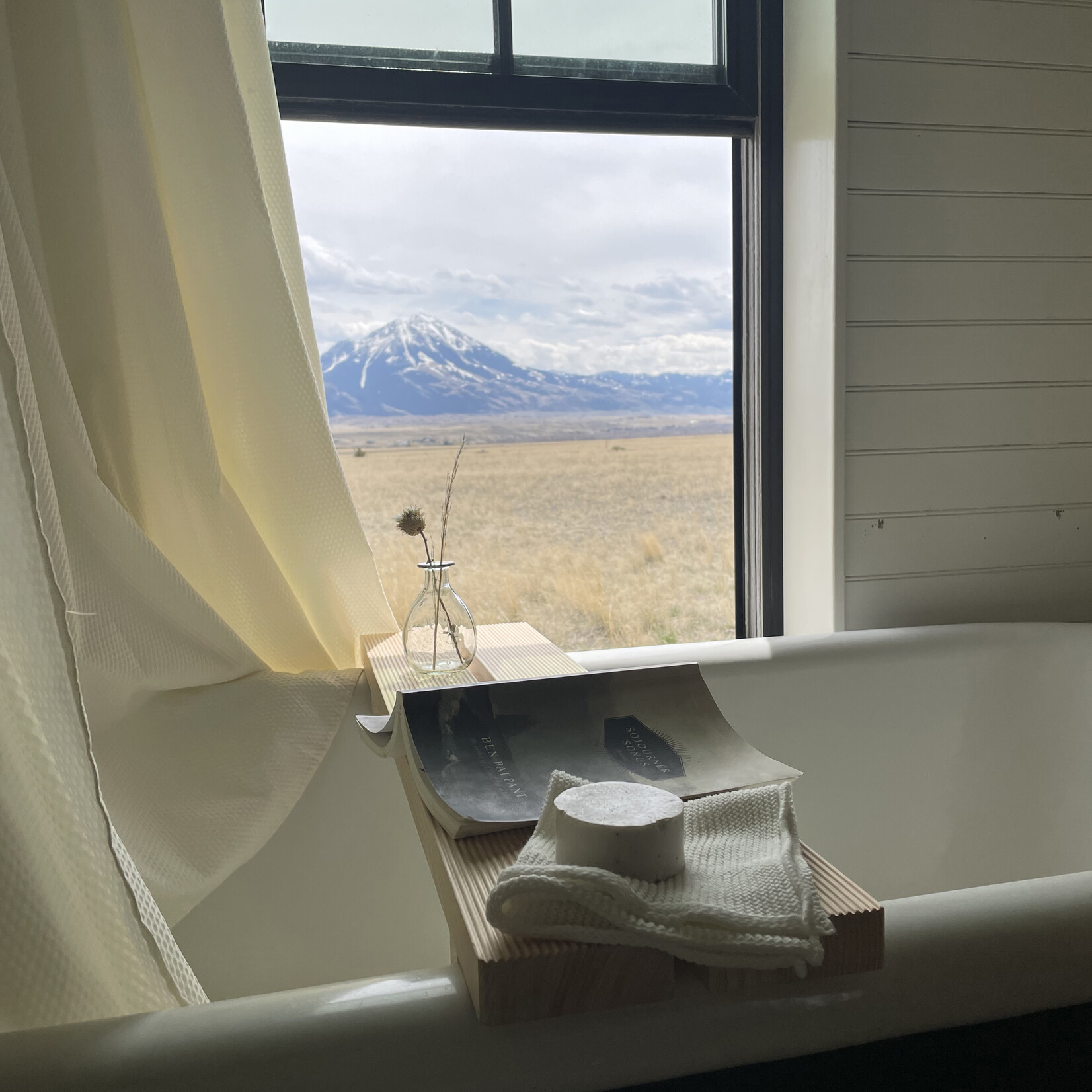 Hinoki Bathtub Bench