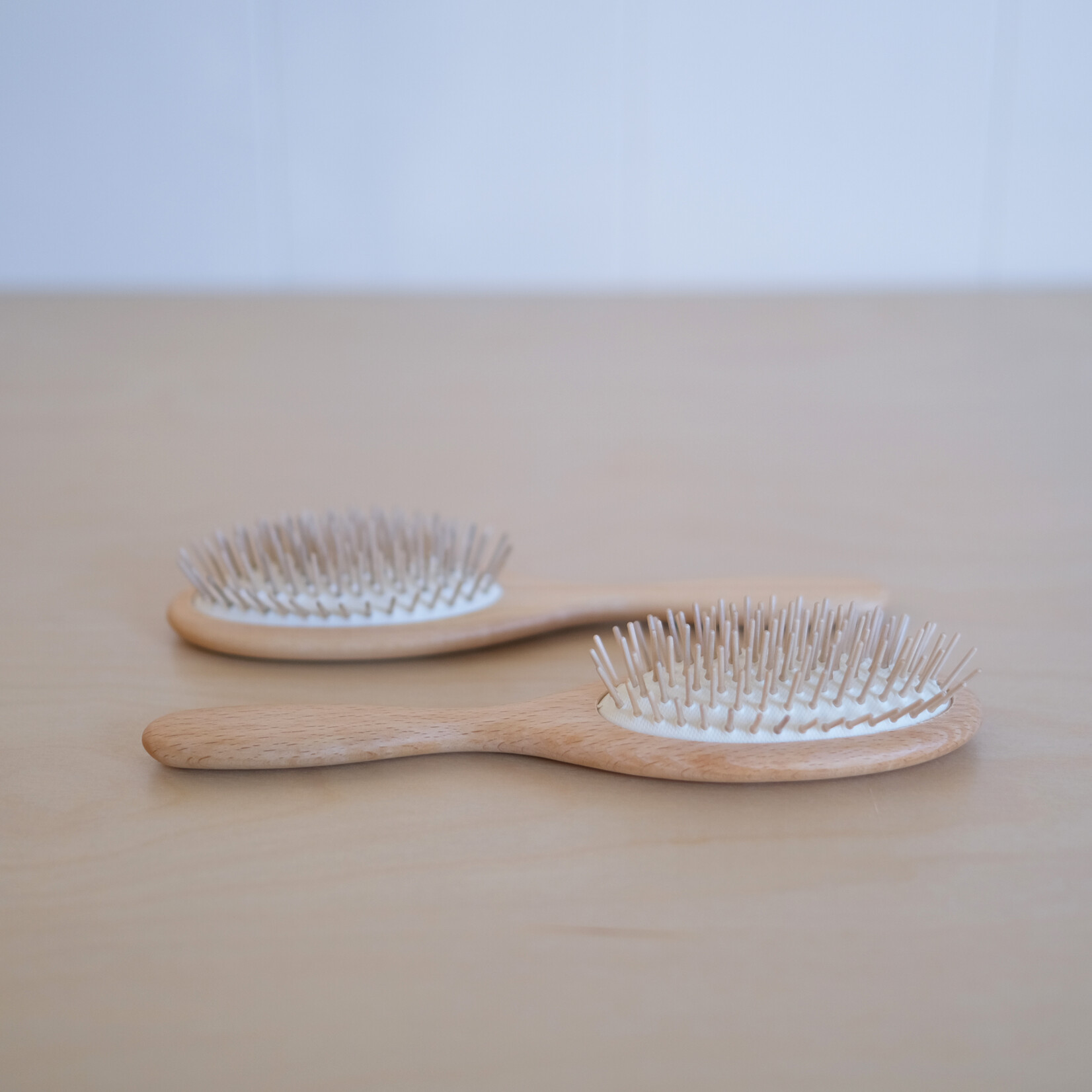 German Wooden Pin Hair Brush