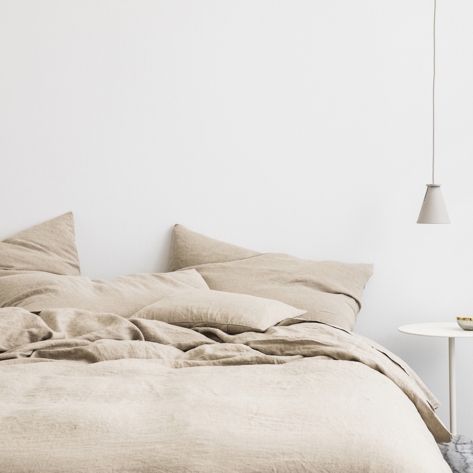 Linen Fitted Sheet - natural