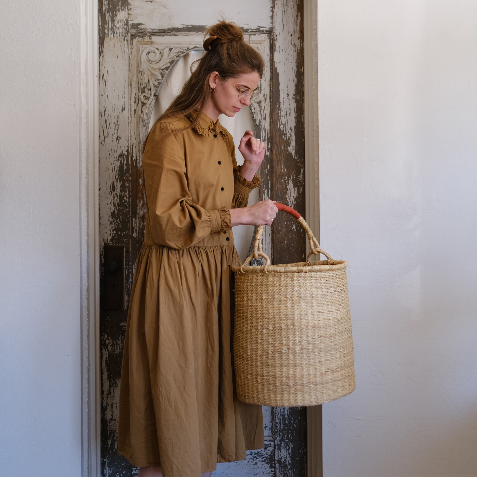 Small Grass Laundry Basket