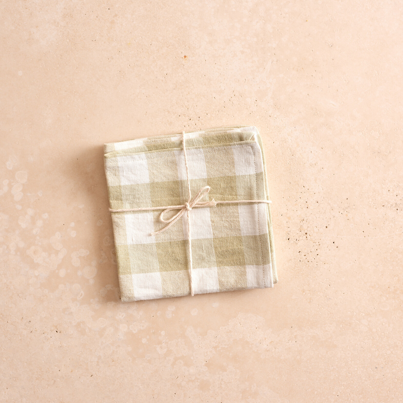 Set of Linen Lunch Napkin- fall sage