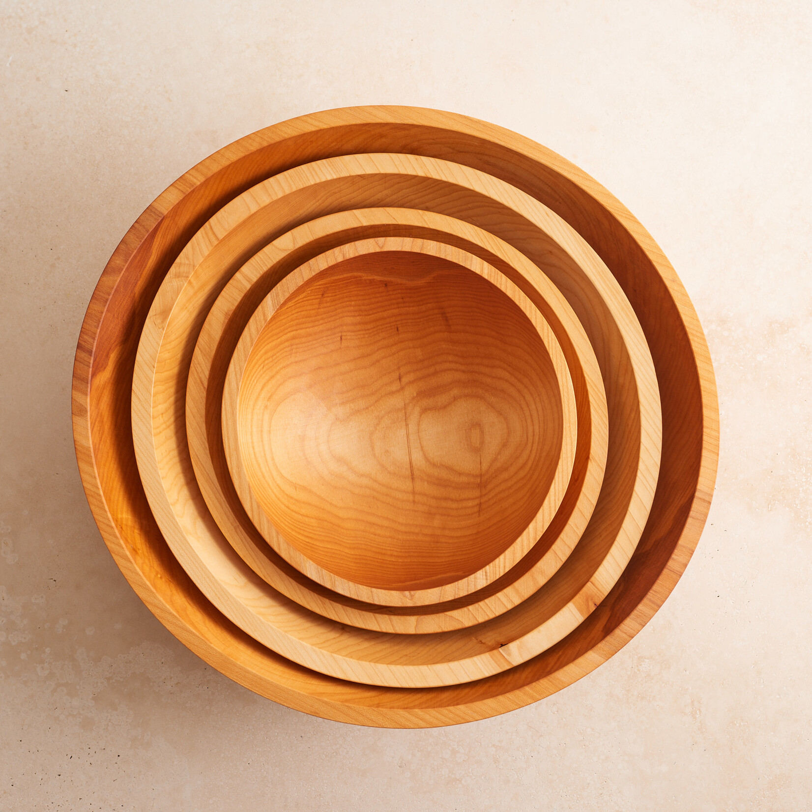 17" Maple Wooden Bowl