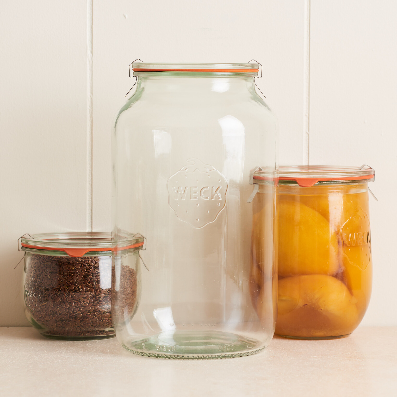 3 L Barrel Glass Jar
