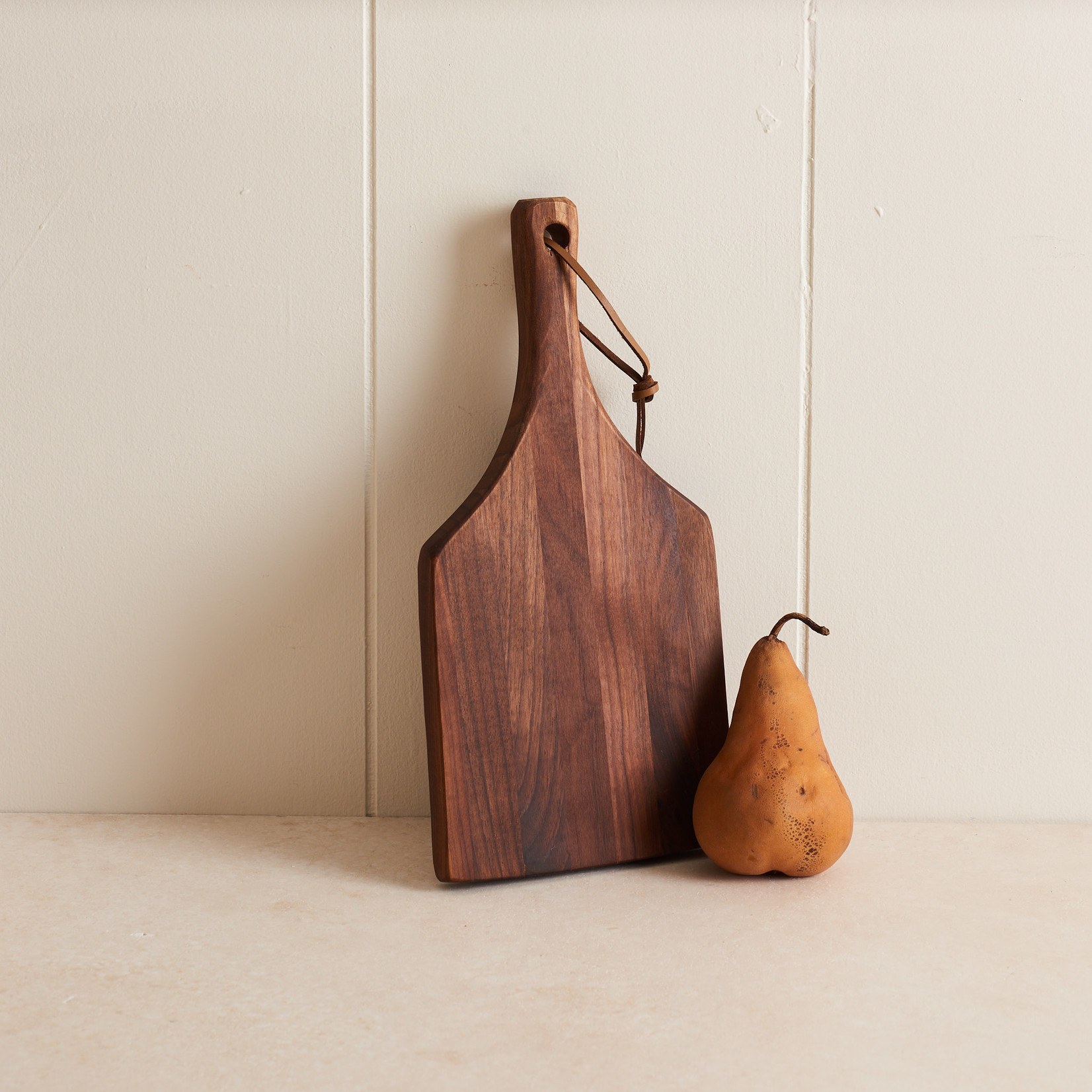 Small Handled Cutting board- walnut