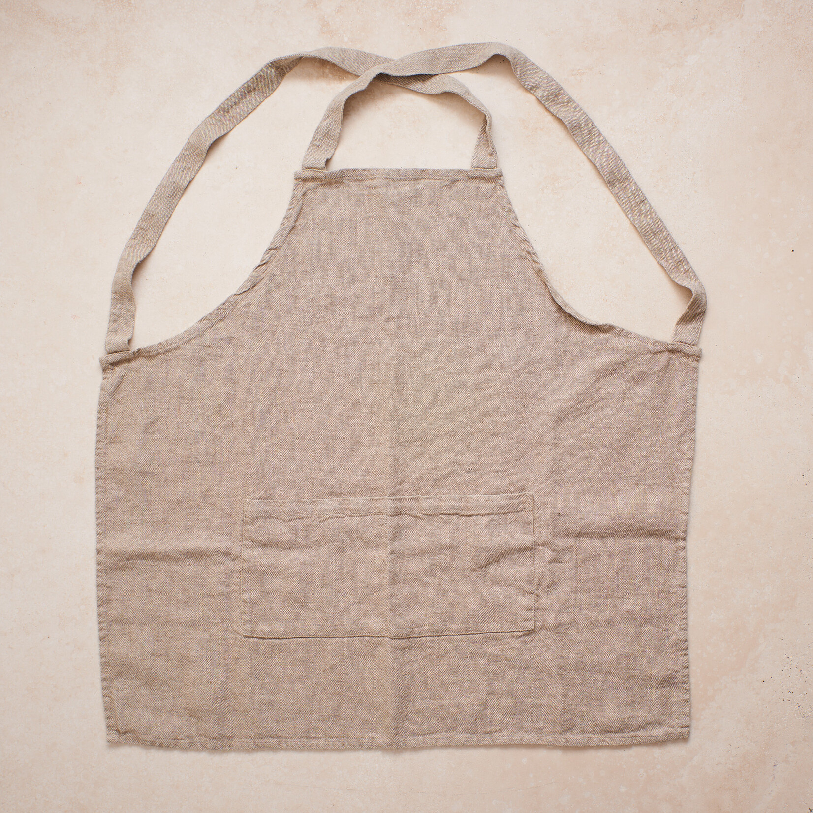 Heavyweight Linen Apron - natural