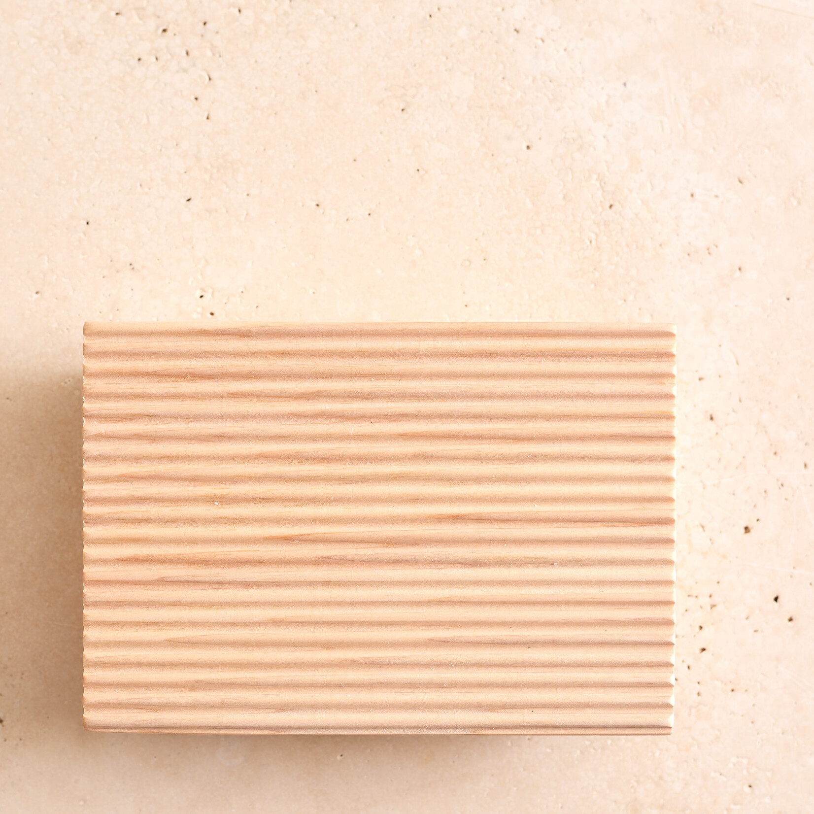 Hinoki Ridged Soap Rest