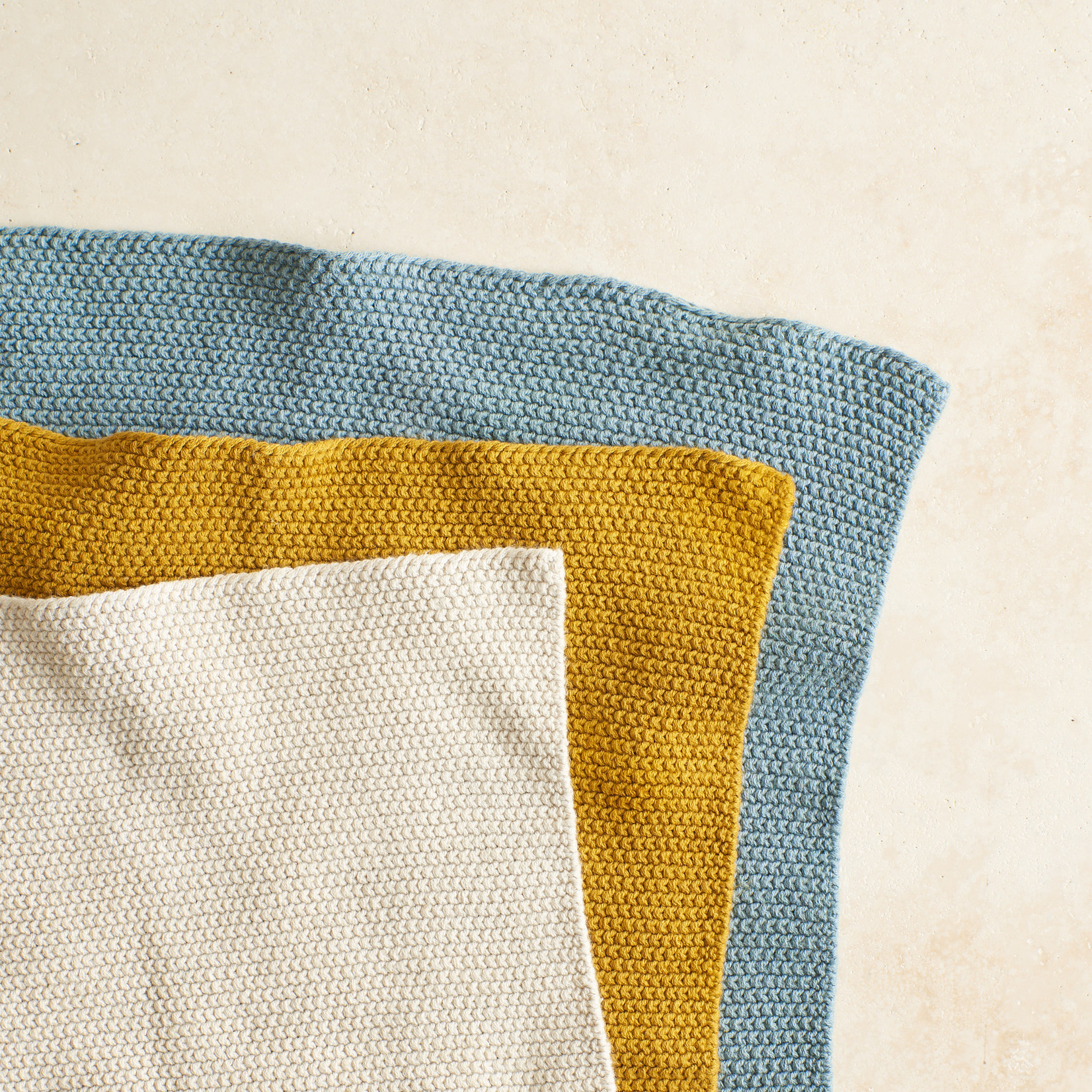 Knitted Dish Cloth Three Bales Home Supply LLC