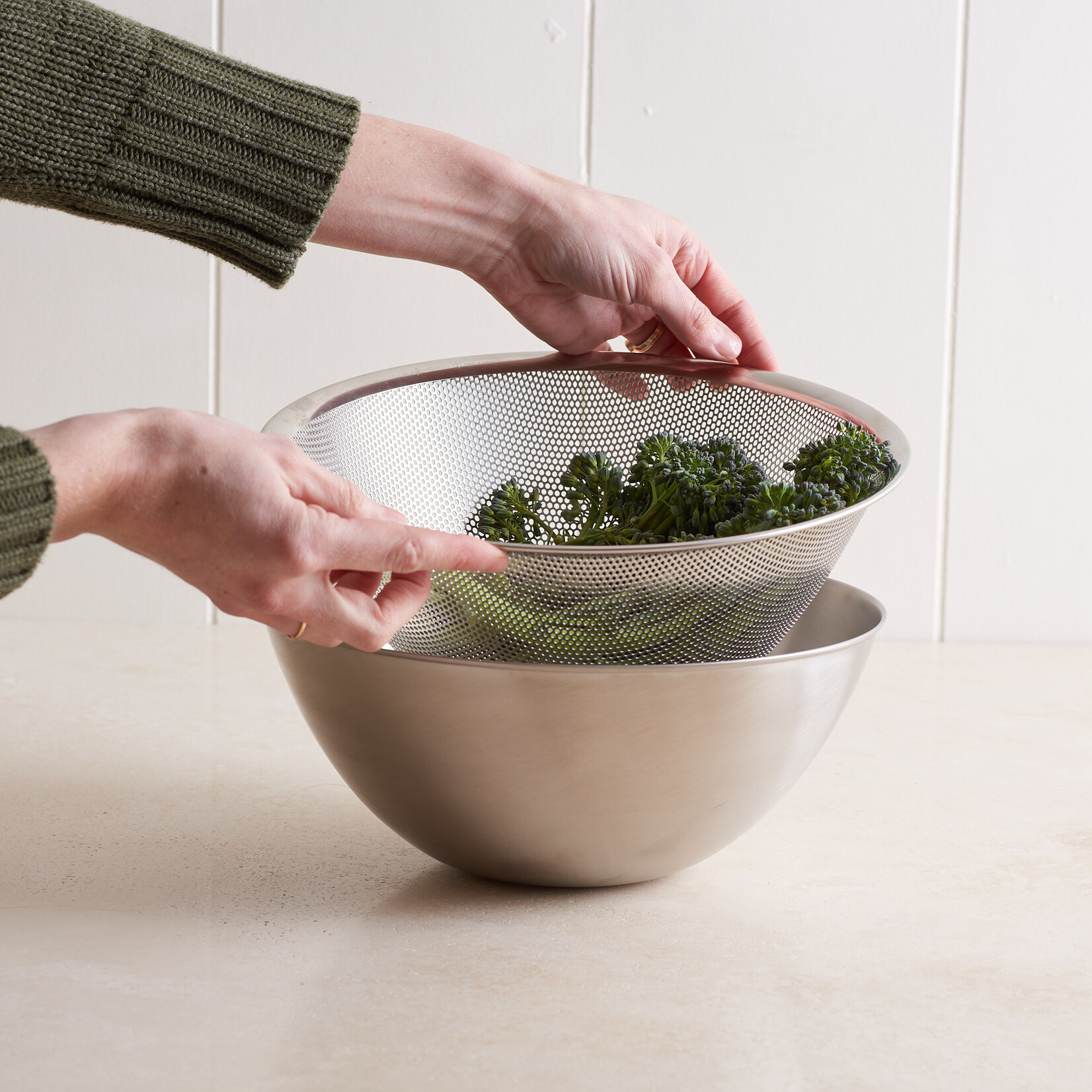 Japanese Stainless Steel Strainer - large