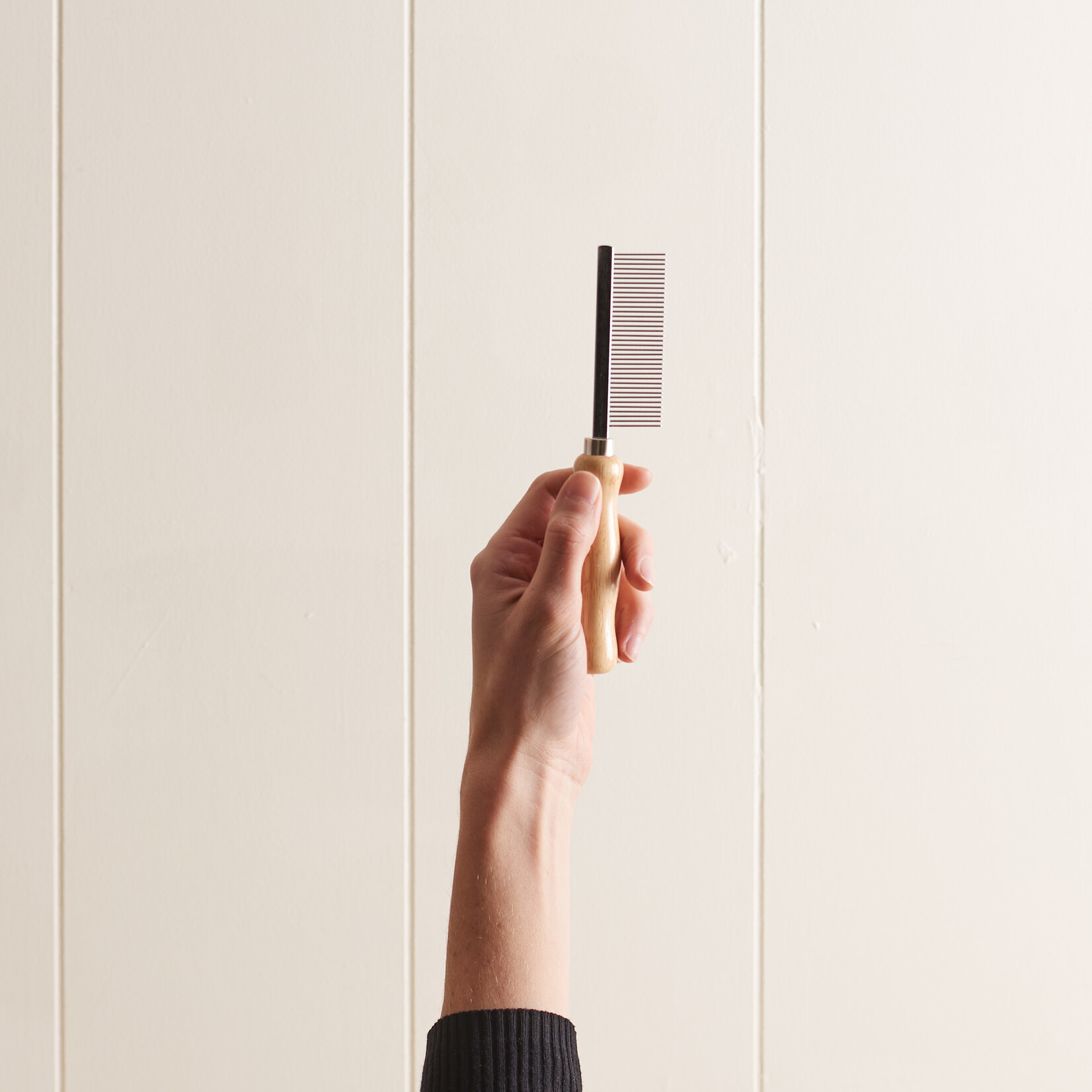 Metal Comb for Cleaning Brooms