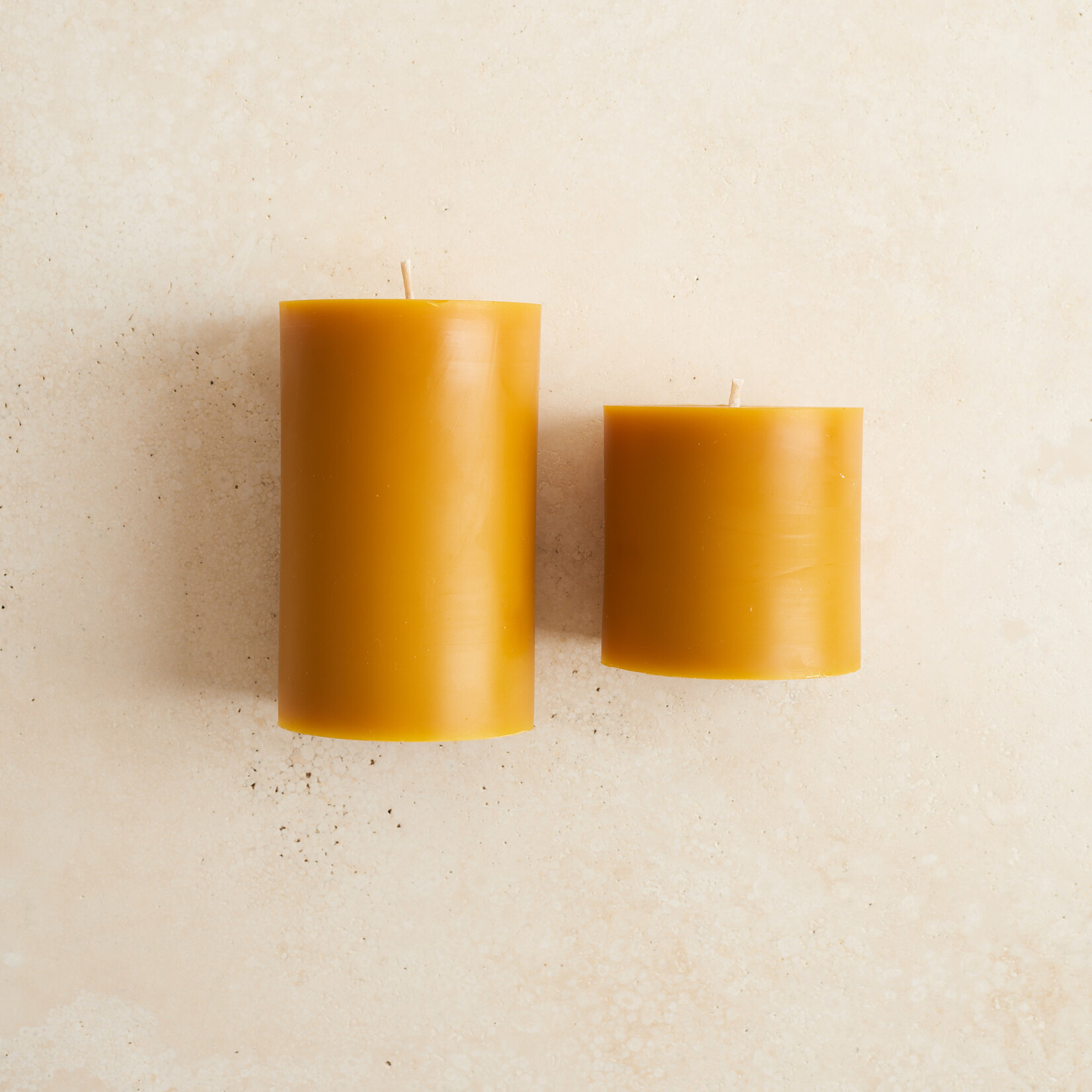 Beeswax Pillar Candle - 3"