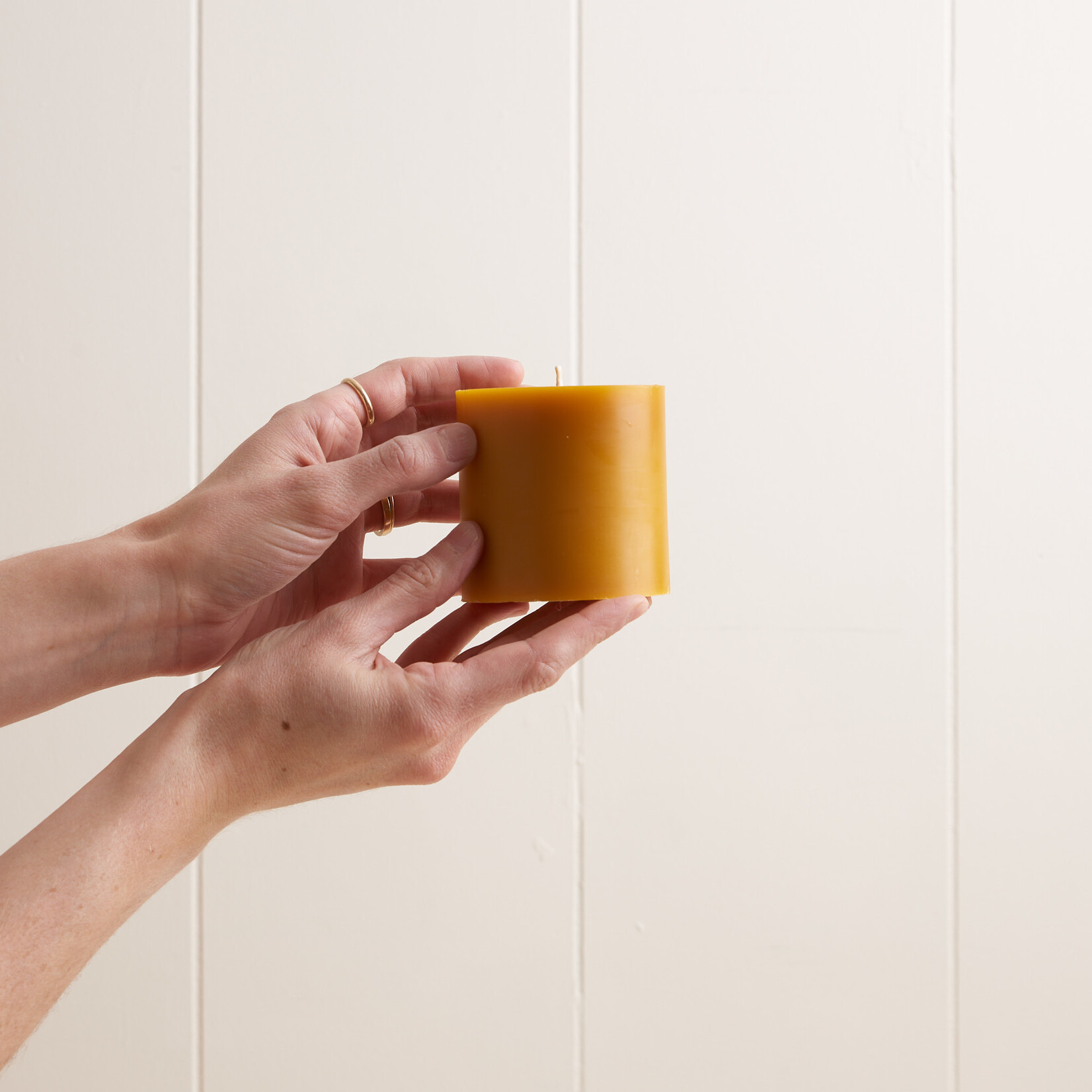 Beeswax Pillar Candle - 3 inch