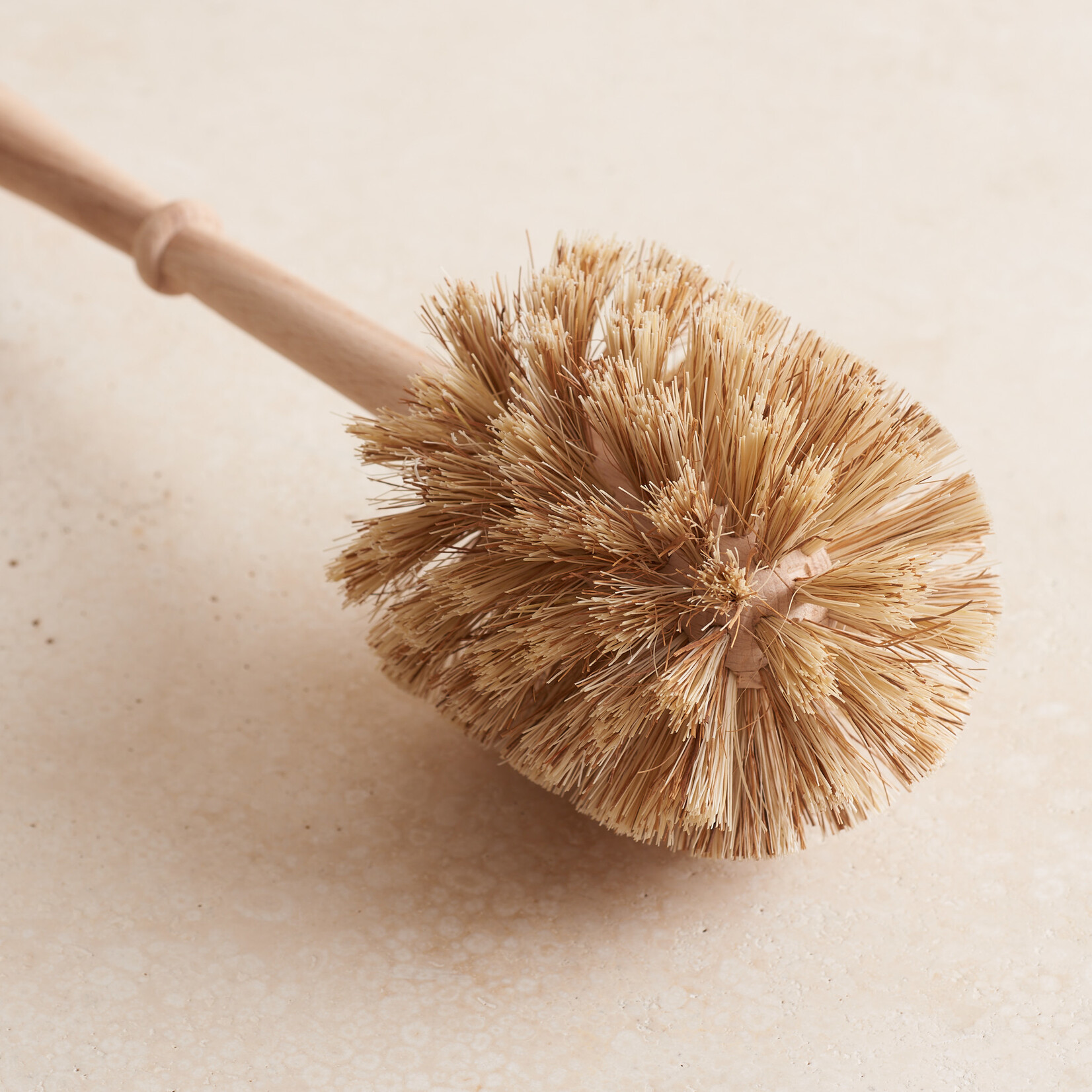 German Toilet Brush with Wooden Stand