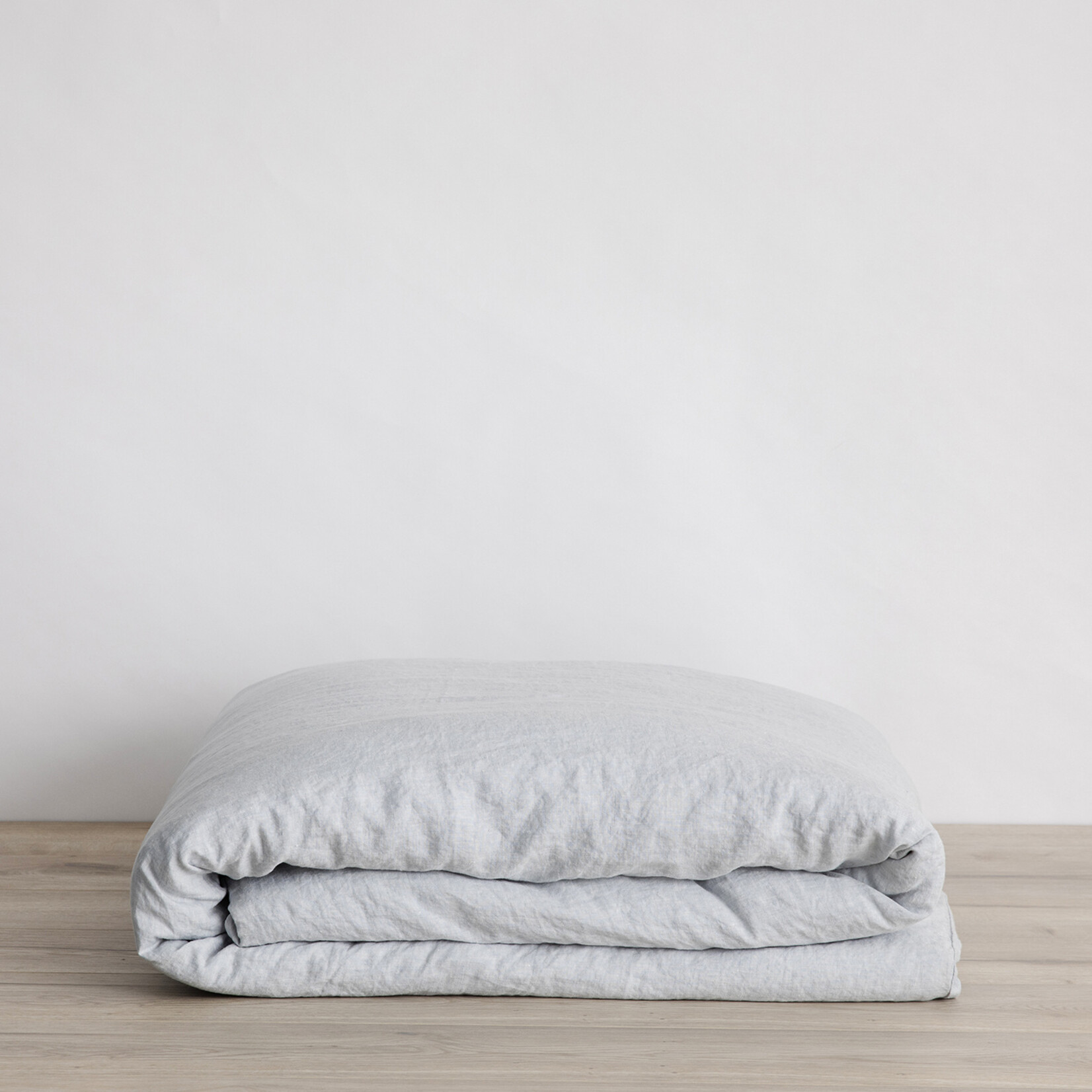 Linen Duvet Cover - Sky