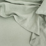 Linen Flat Sheet - Sage