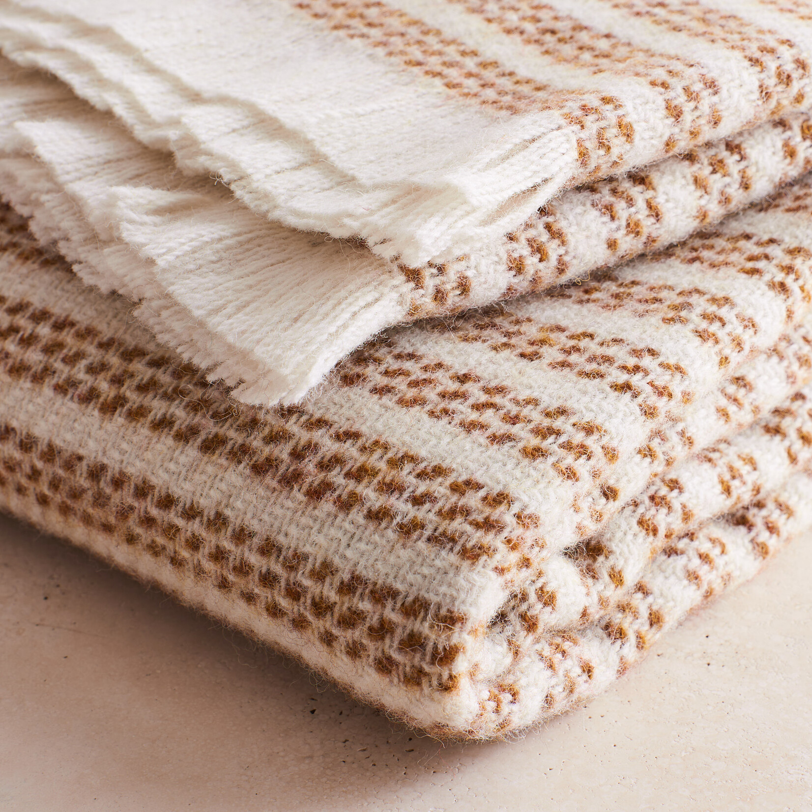 Irish Wool Blanket - autumn