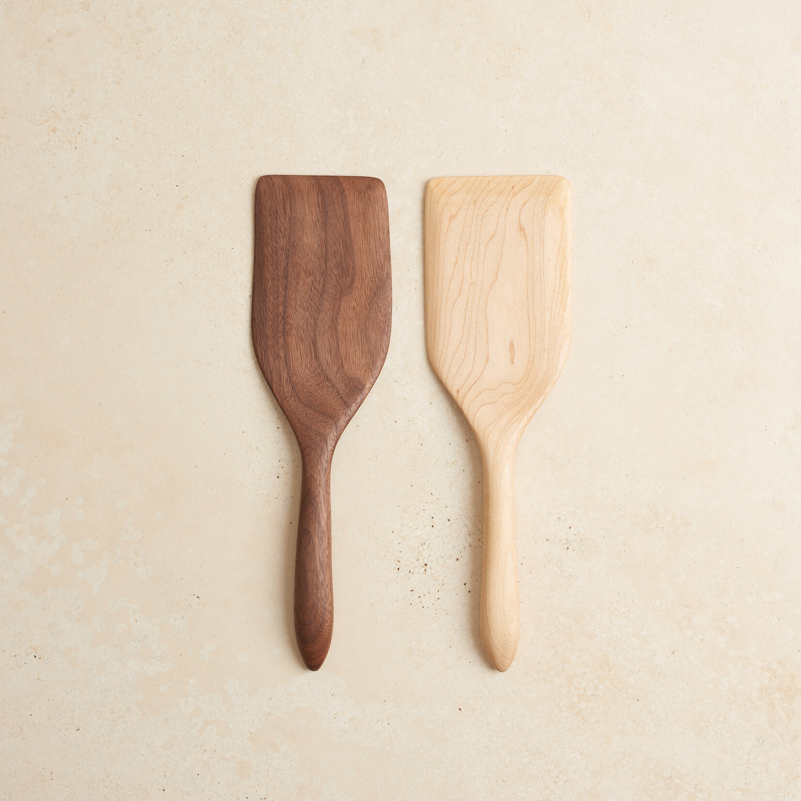 Hand-carved Wooden Baker Spatula