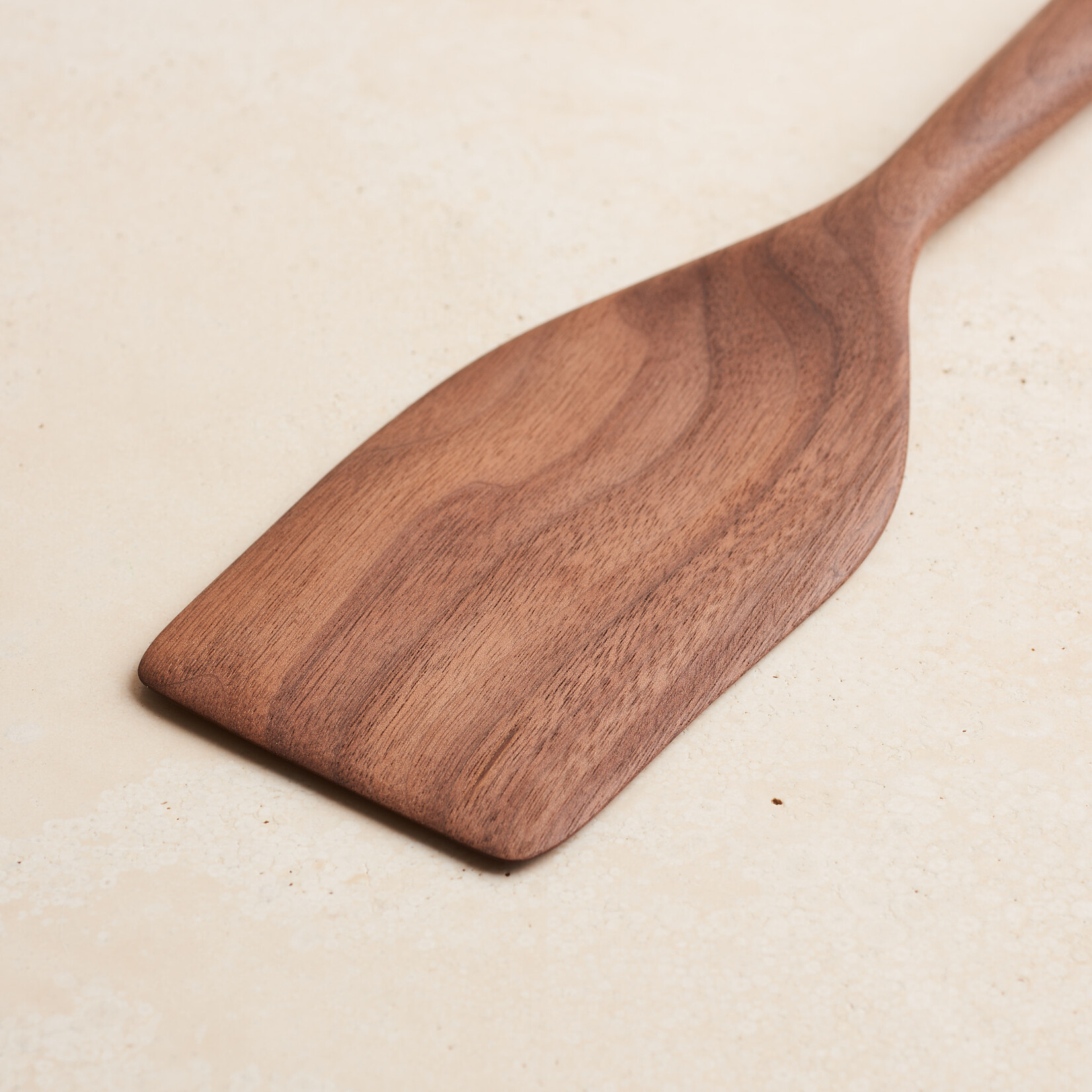 Hand-carved Wooden Baker Spatula