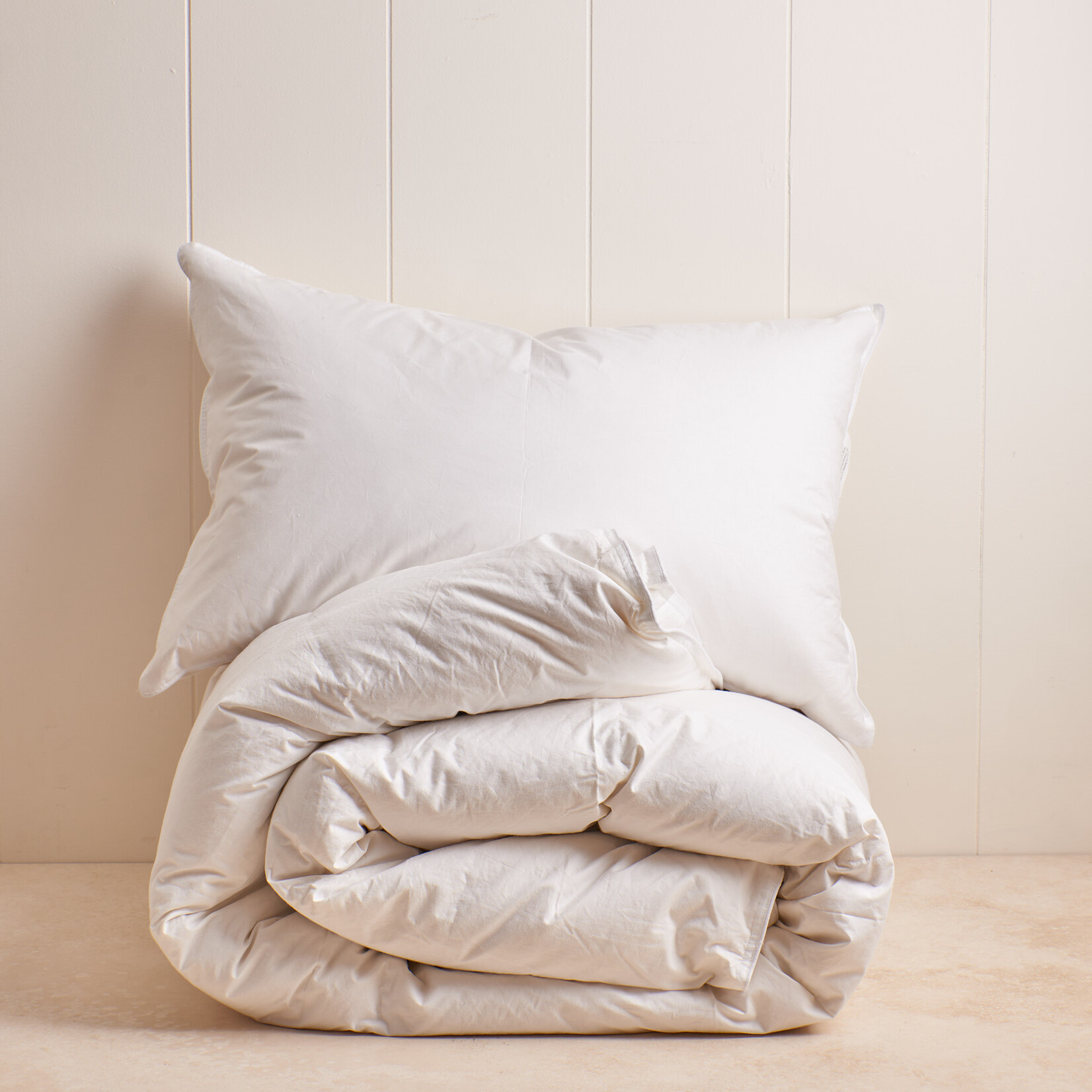 Feather and Down Sleeping Pillow - MED/FIRM