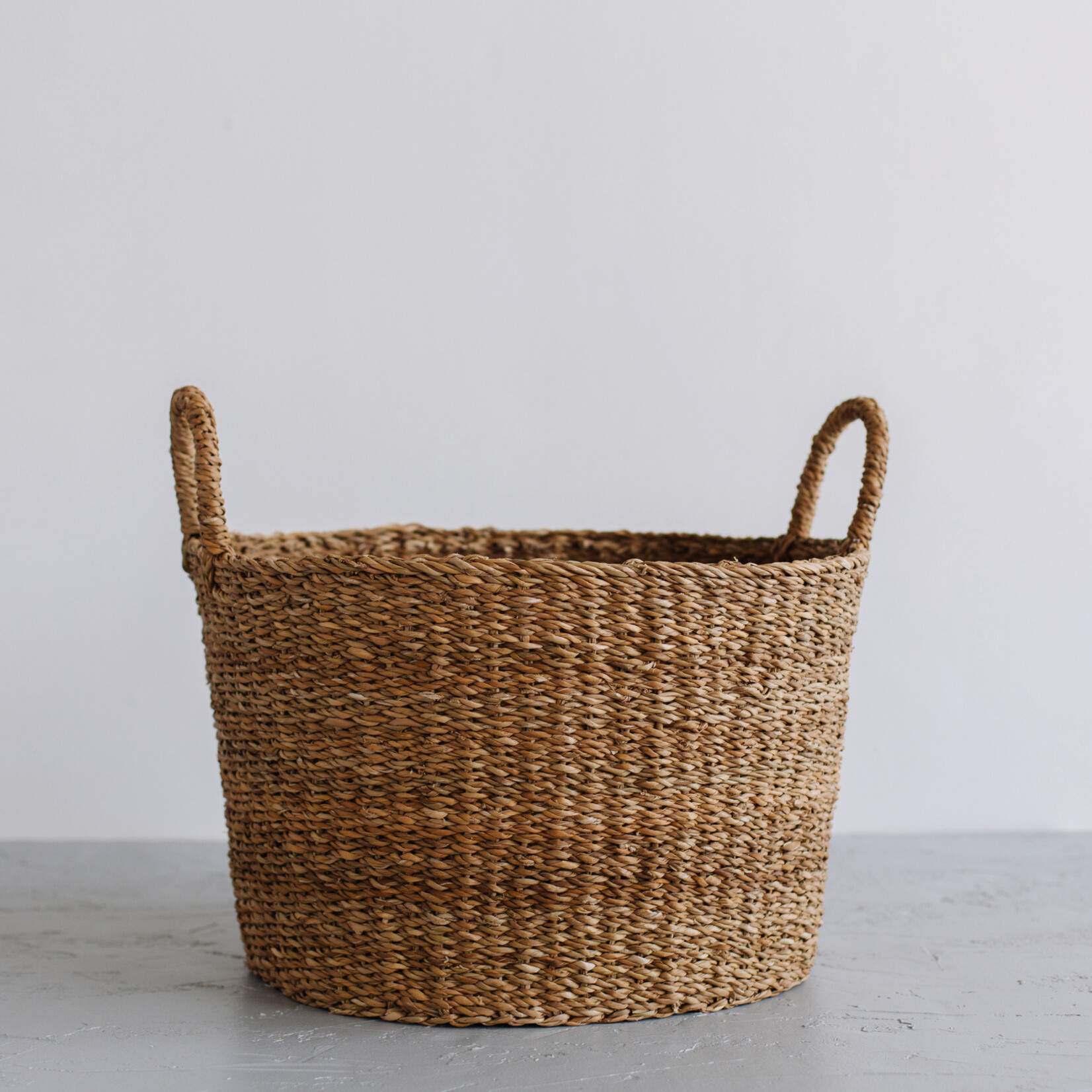 Large Round Harvest Basket