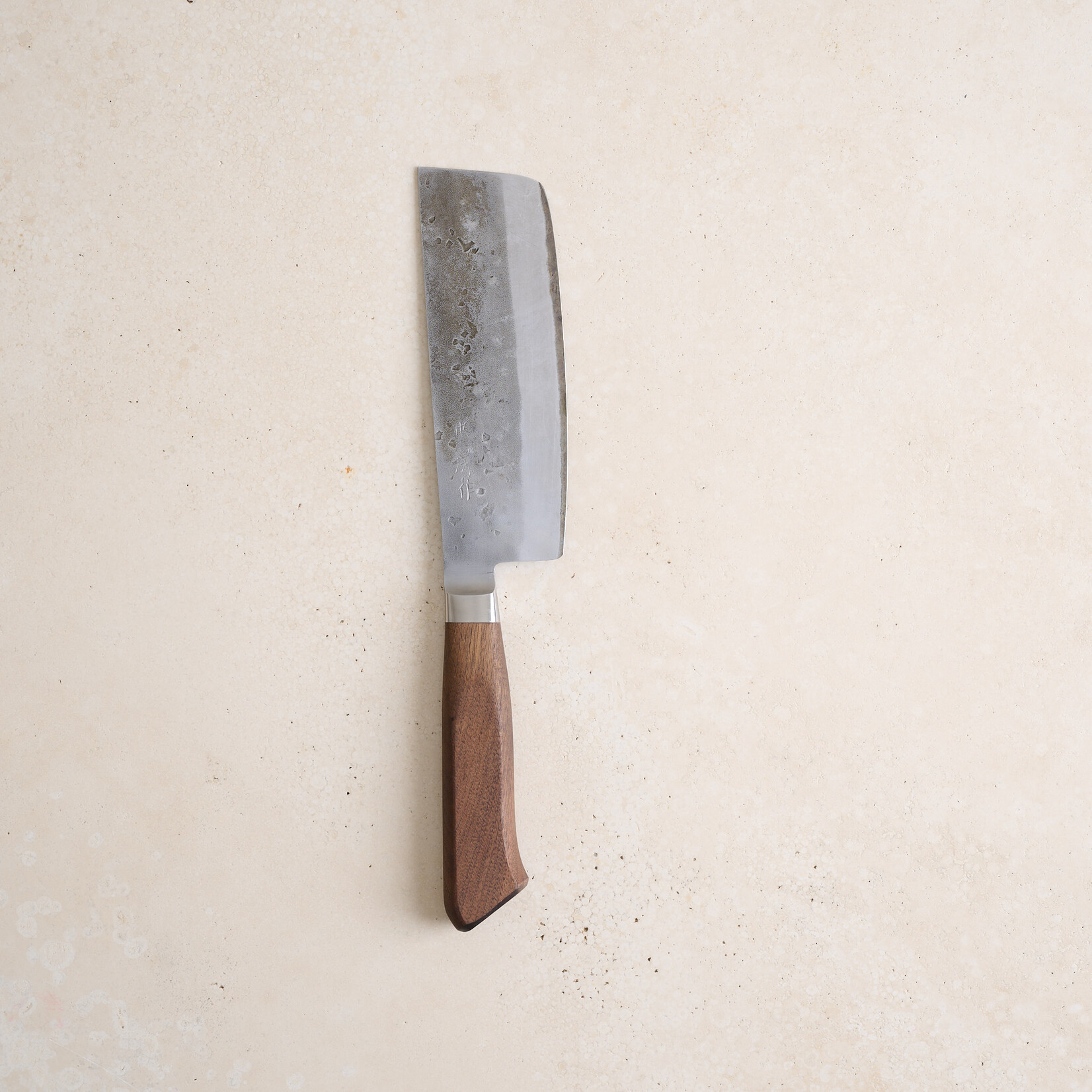 Japanese Western style Carbon Steel Kitchen Knife - nakiri 150 mm