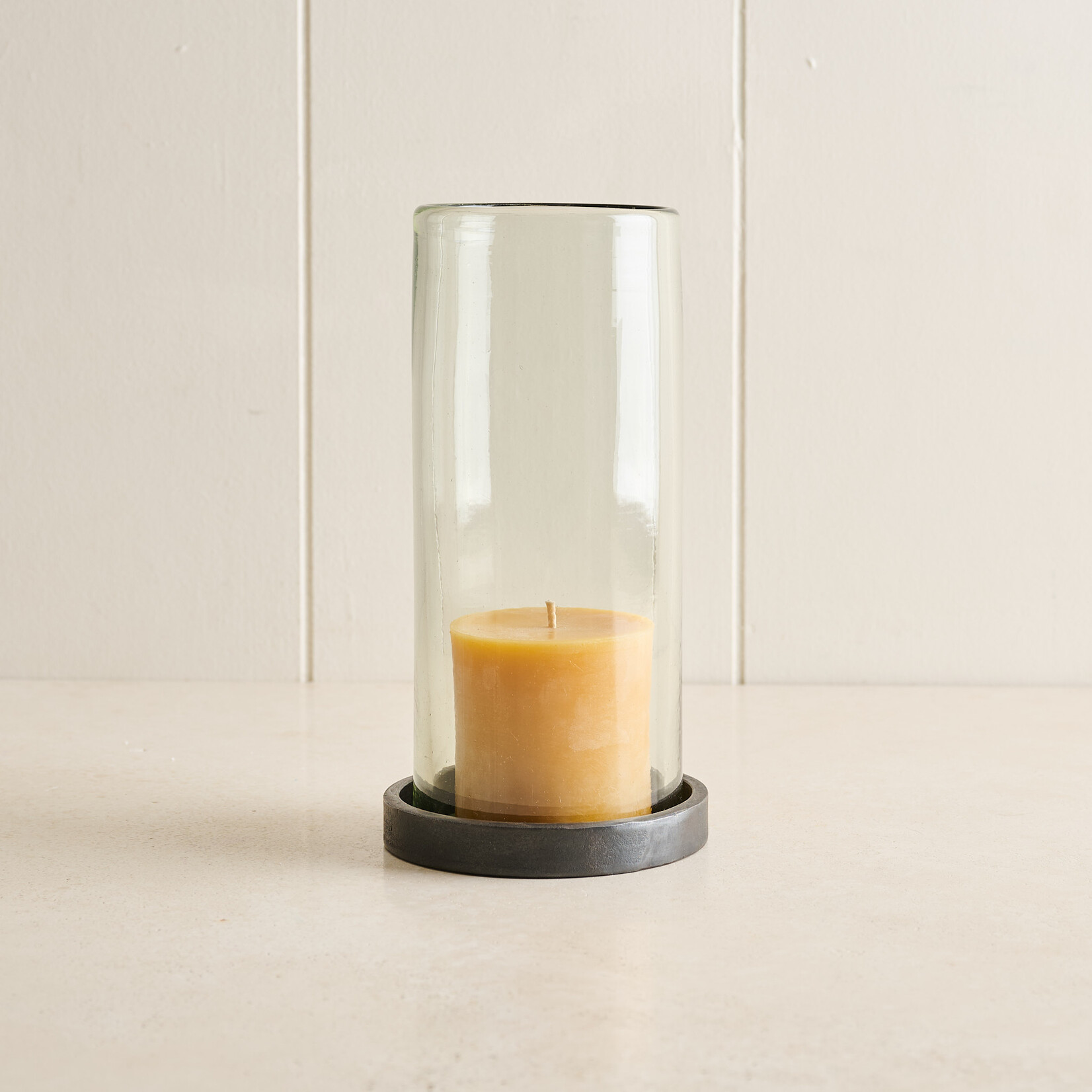 Handblown Hurricane Holder